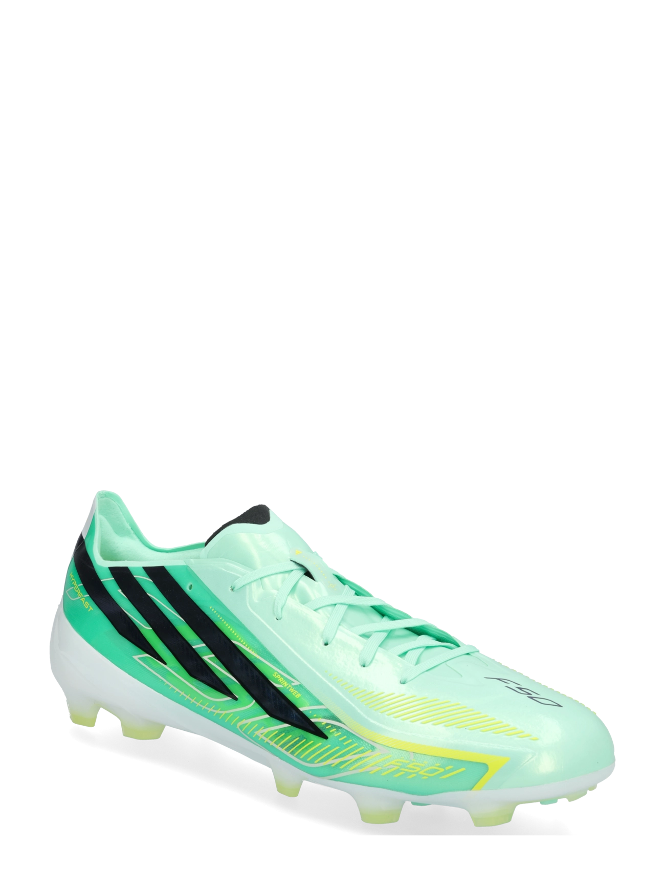 adidas Performance F50 HYPERFAST PRO FG - Shoes - PULMIN/CBLACK/SOLLEM / green