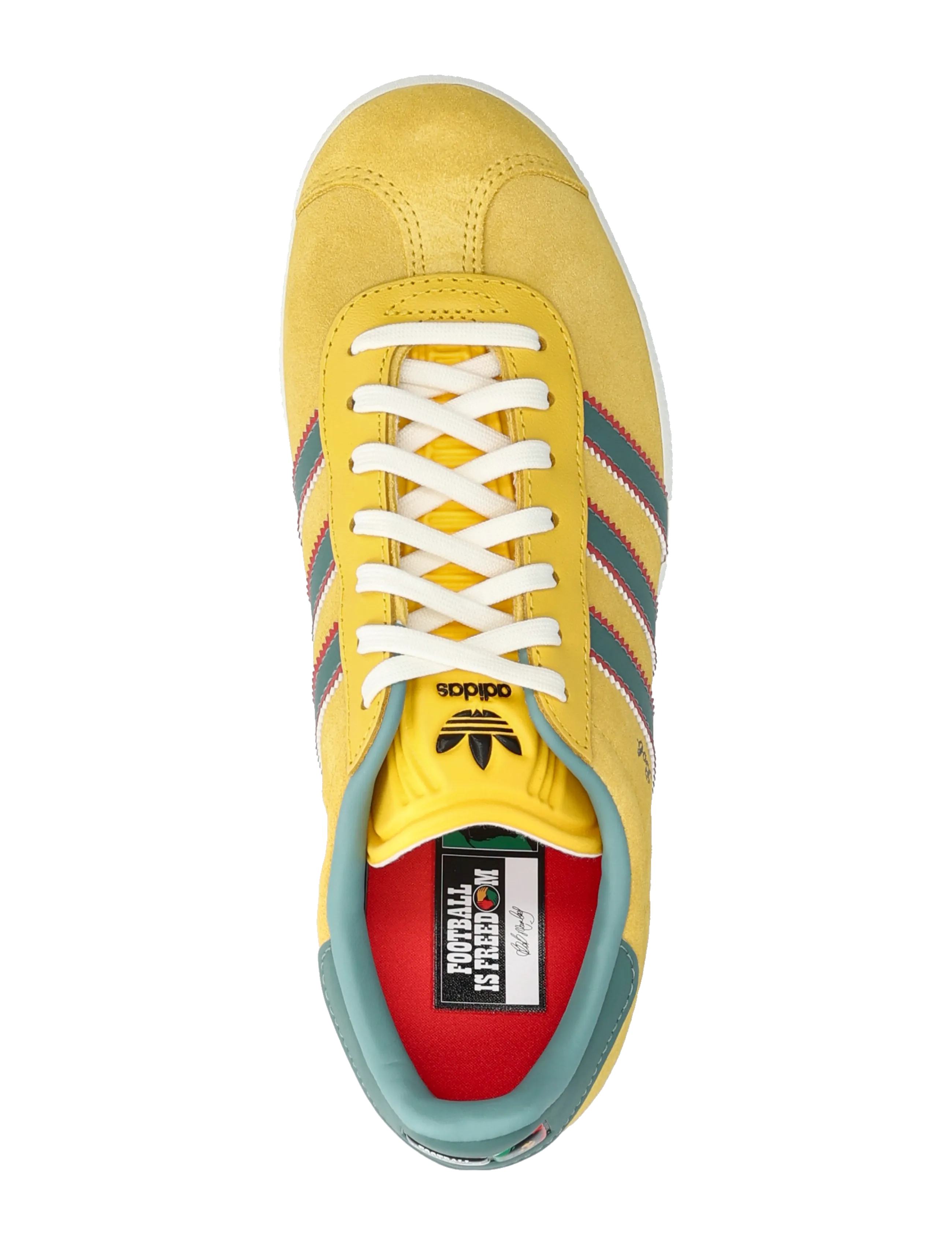 adidas Performance - GAZELLE - low top sneakers - bogold/none/purrub - 3