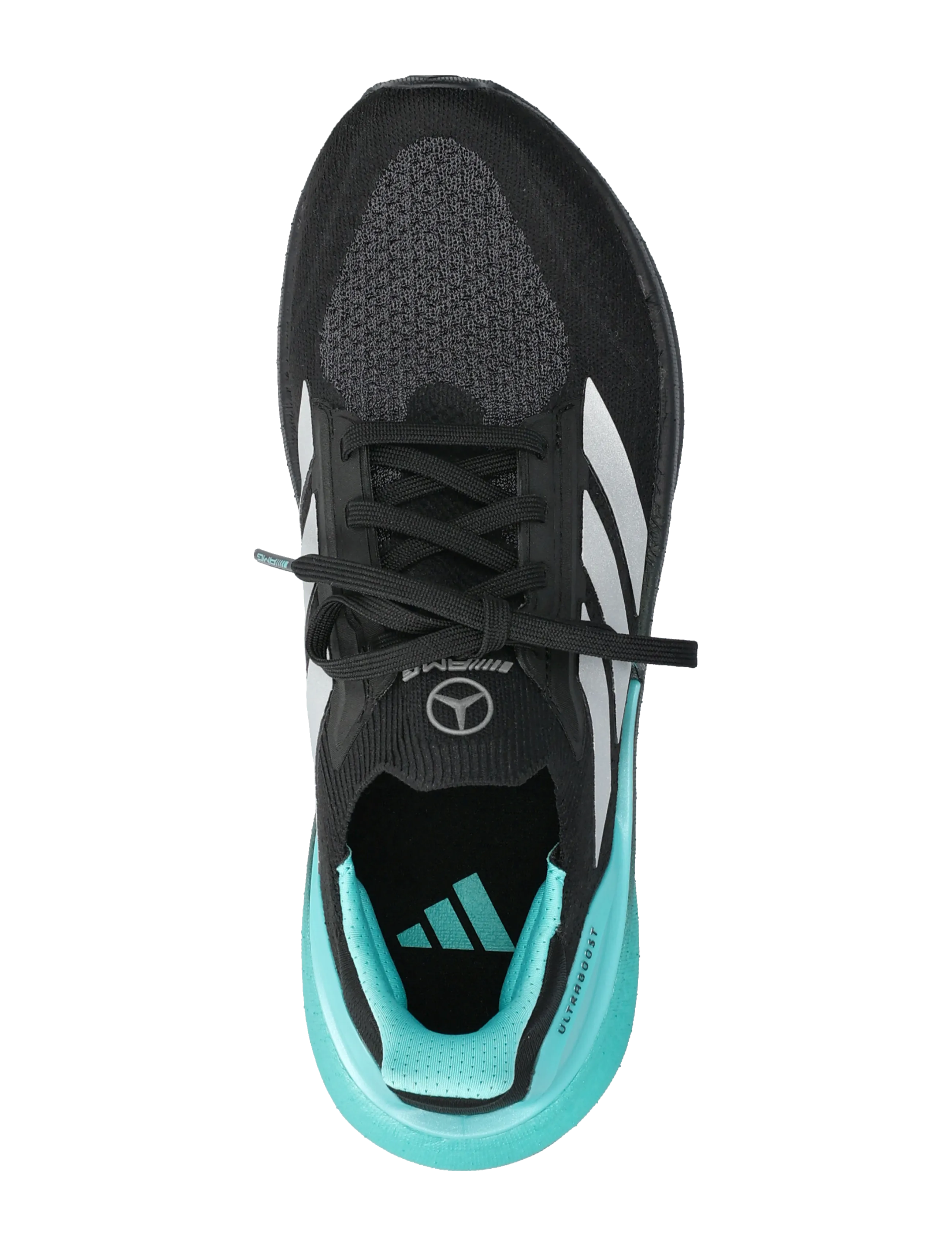 adidas Performance - ULTRABOOST 5X M MER - buty treningowe - cblack/silvmt/semiru - 3