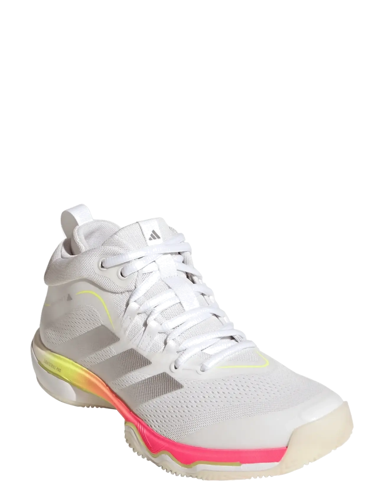 adidas Performance CRAZYFLIGHT 7 MID W - Innendørs sportssko - FTWWHT/TEGRME/SOLTUR / white