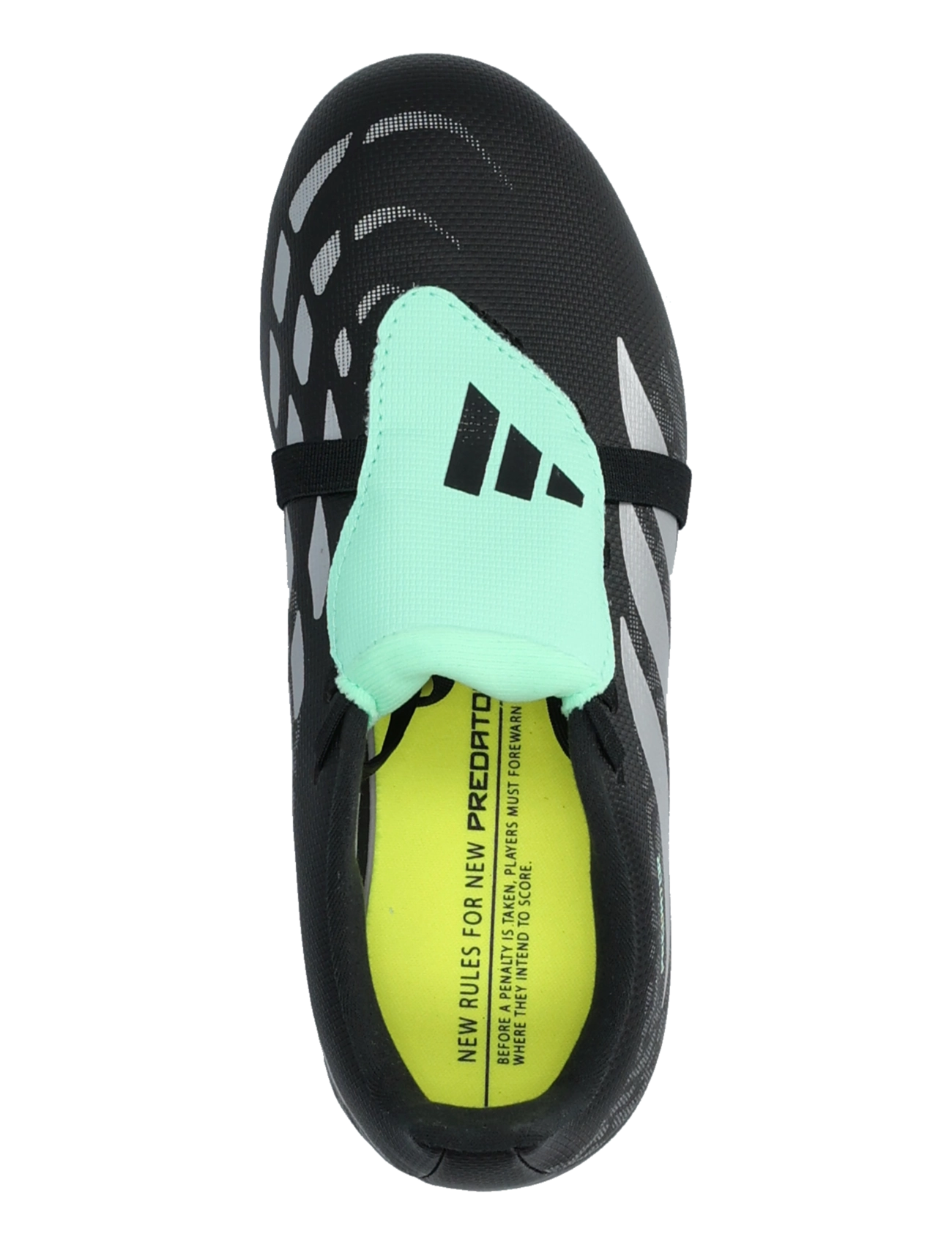 adidas Performance - PREDATOR CLUB FT FG/MG J - football boots - cblack/silvmt/pulmin - 3