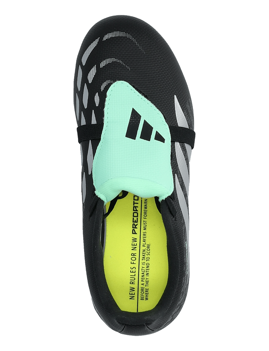 adidas Performance - PREDATOR CLUB FT FG/MG J - football boots - cblack/silvmt/pulmin - 3