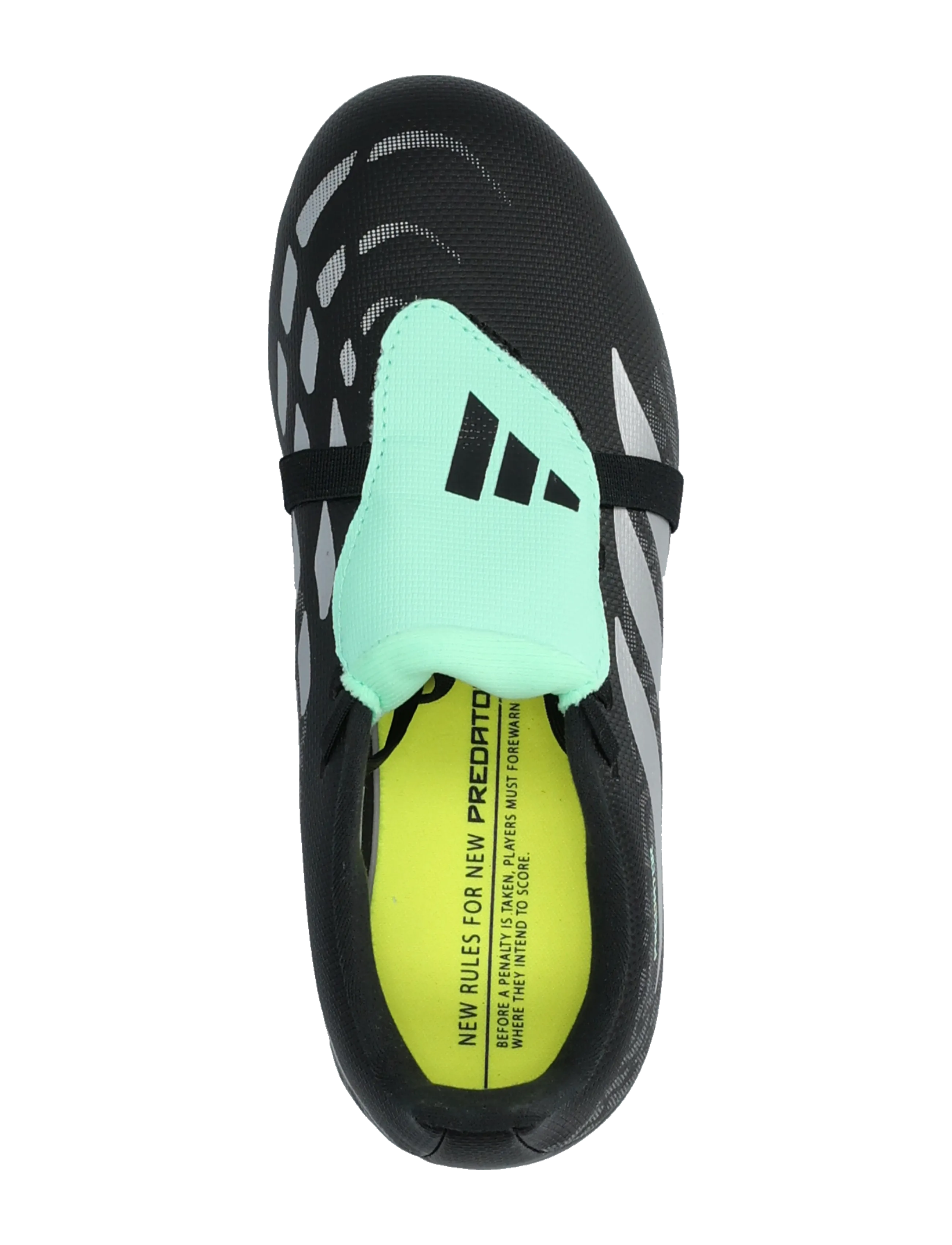adidas Performance - PREDATOR CLUB FT FG/MG J - fodboldstøvler - cblack/silvmt/pulmin - 3