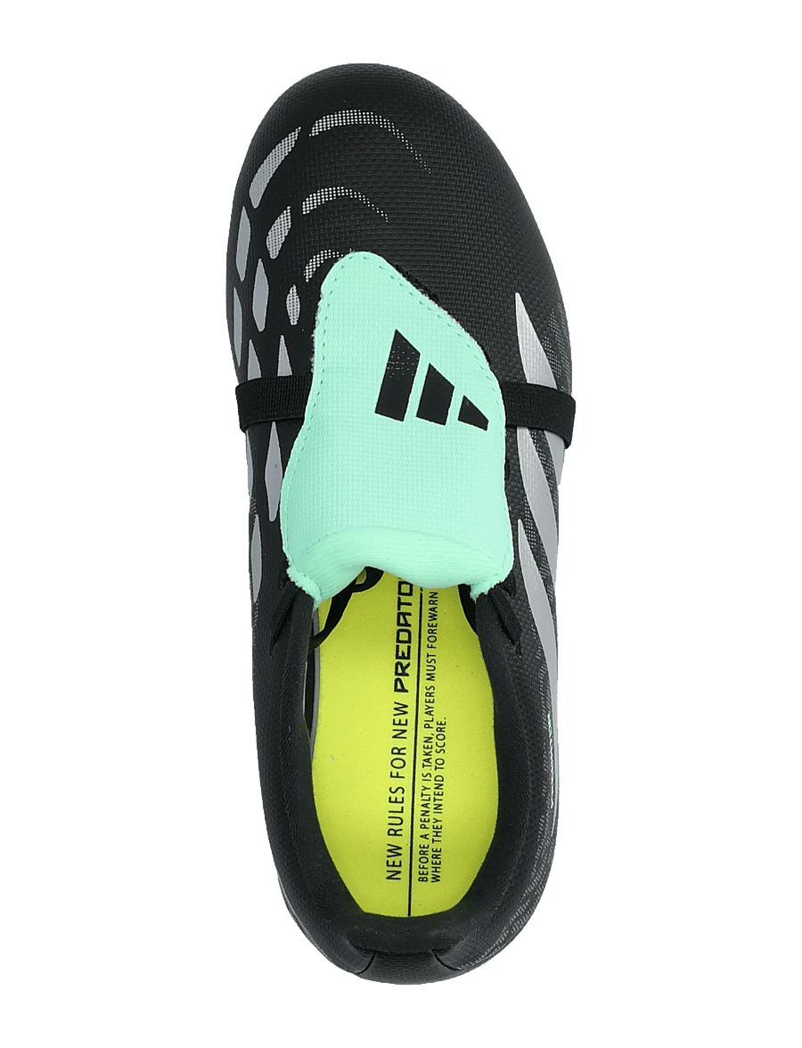 adidas Performance - PREDATOR CLUB FT FG/MG J - fodboldstøvler - cblack/silvmt/pulmin - 3
