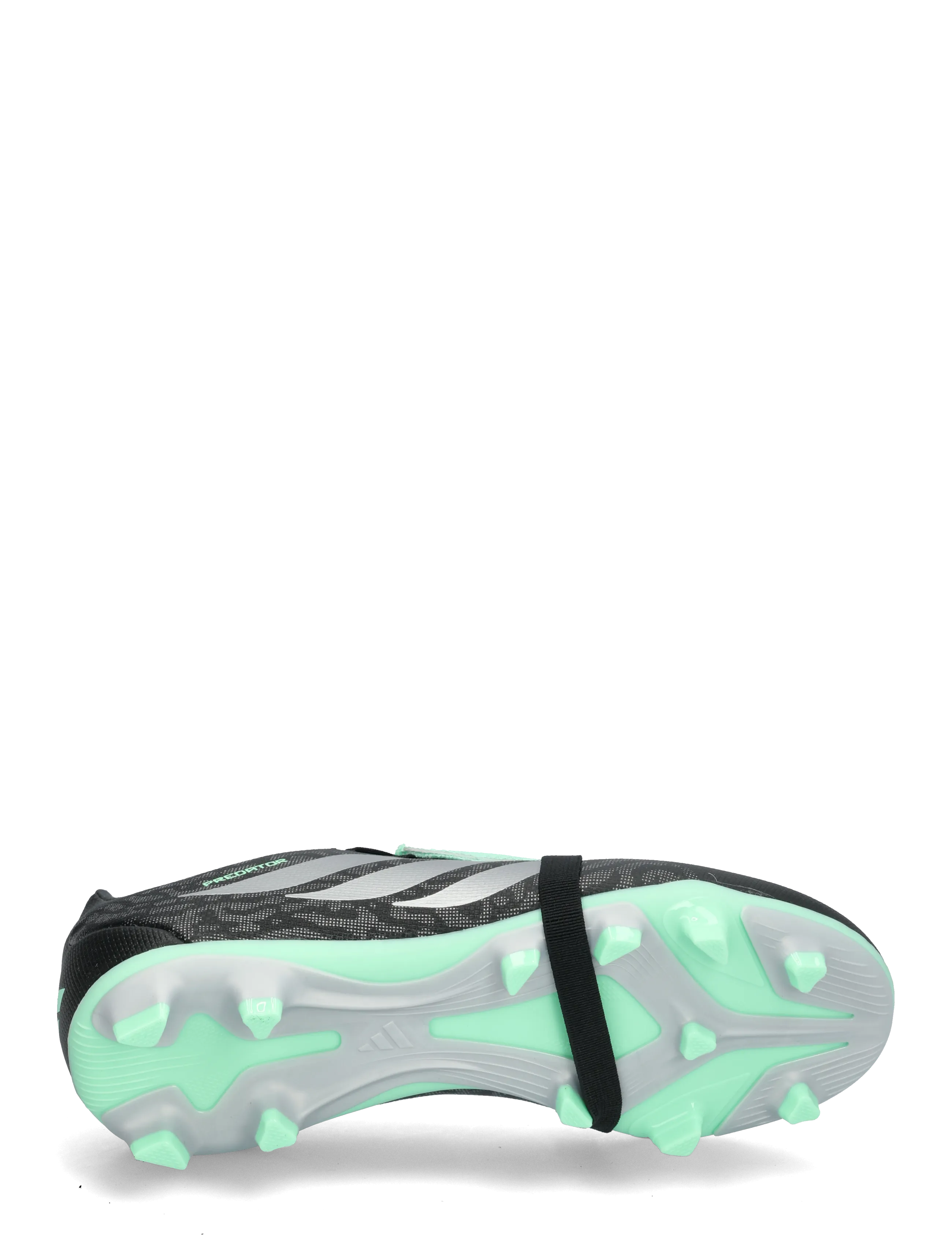 adidas Performance - PREDATOR CLUB FT FG/MG J - fodboldstøvler - cblack/silvmt/pulmin - 4
