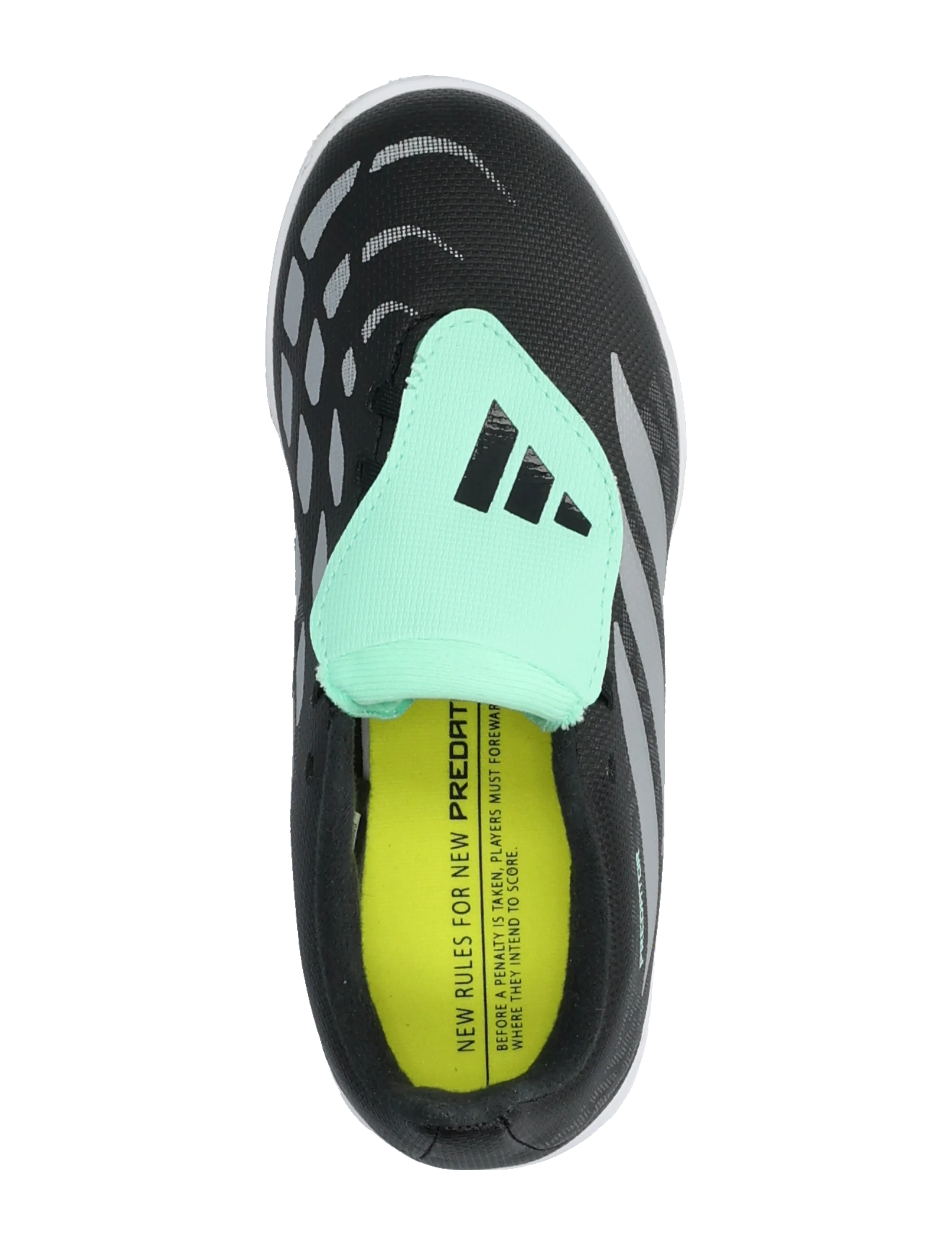 adidas Performance - PREDATOR CLUB FT IN SALA J - skriešanas apavi - cblack/silvmt/pulmin - 3