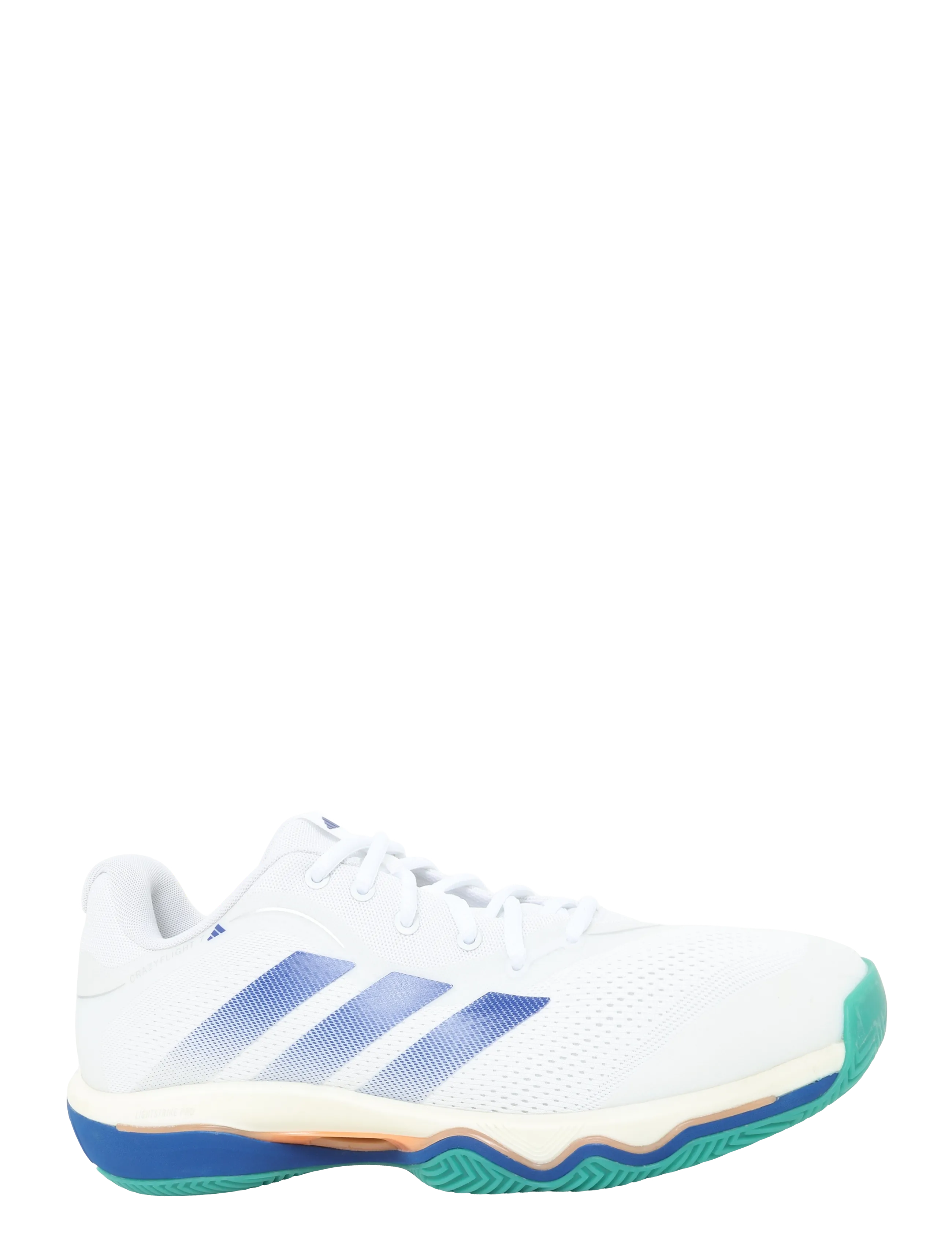 adidas Performance - CRAZYFLIGHT 7 M - siseruumide spordijalatsid - eqtgrn/ftwwht/royblu - 2
