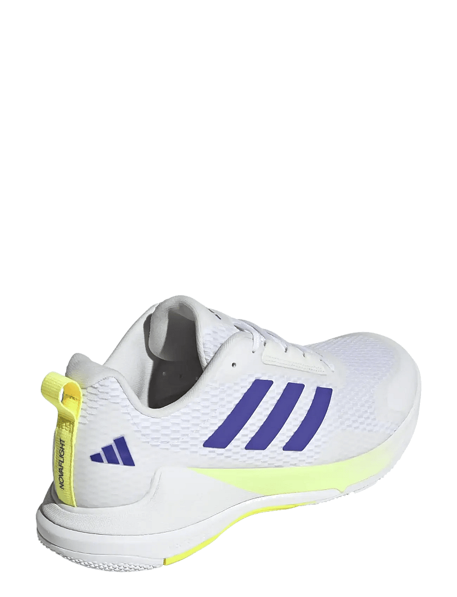 adidas Performance - Novaflight 2 M - indoor-sportschuhe - ftwwht/purpur/hireye - 3