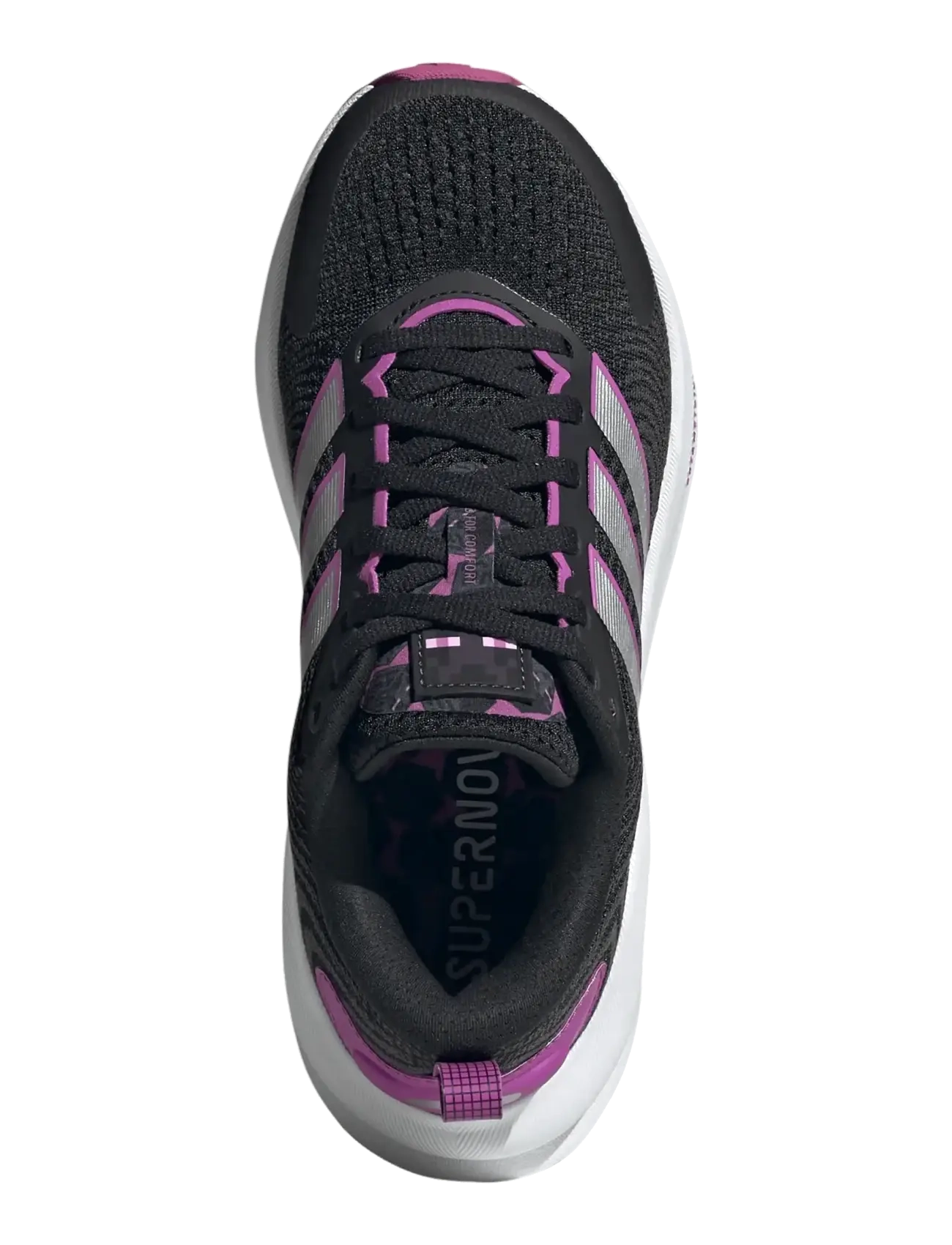adidas Performance - SUPERNOVA EASE 2 J - cblack/silvmt/purbur - 4