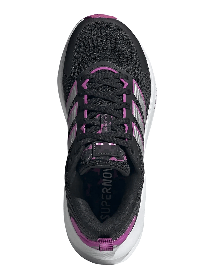 adidas Performance - SUPERNOVA EASE 2 J - laufschuhe - cblack/silvmt/purbur - 4