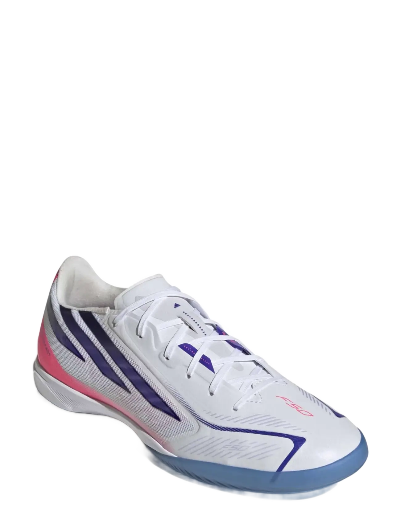 adidas Performance F50 HYPERFAST PRO IN - Sport shoes - FTWWHT/SOLPUR/SOLTUR / white