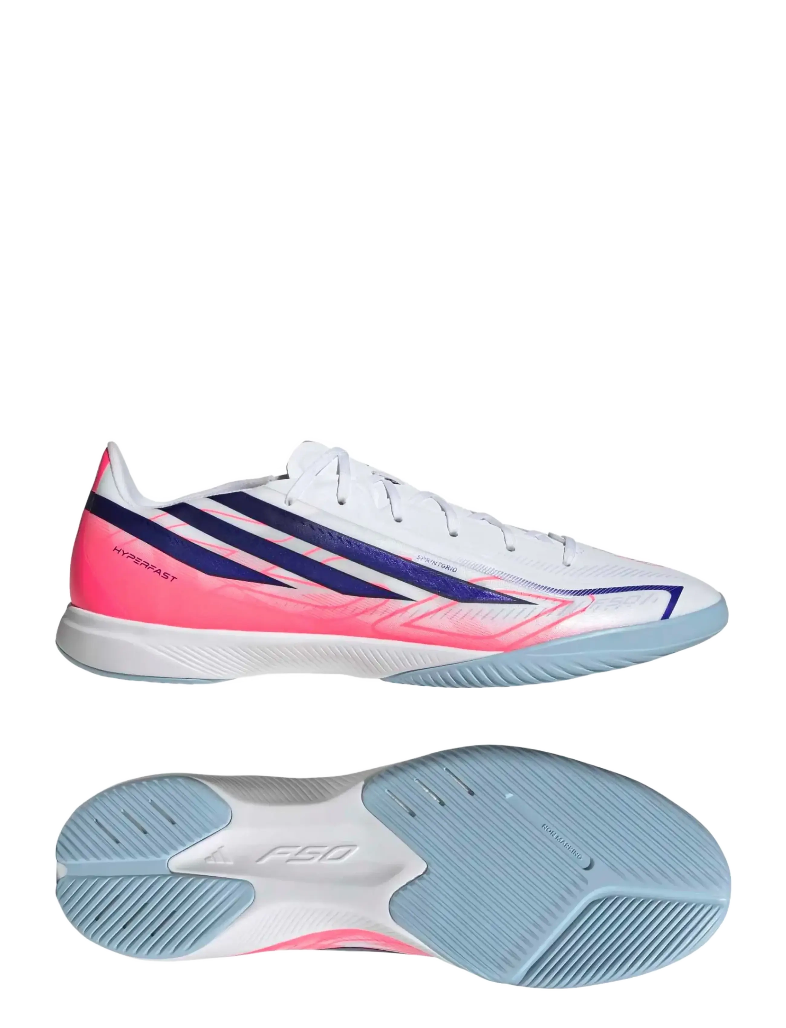 adidas Performance F50 HYPERFAST LEAGUE IN - Deals - FTWWHT/SOLPUR/SOLTUR / white