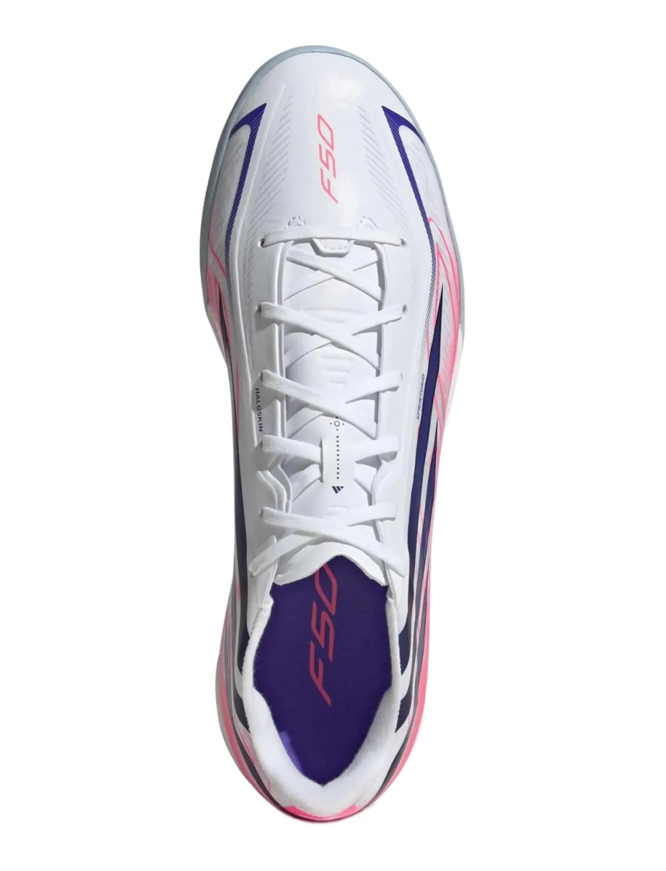 adidas Performance - F50 HYPERFAST LEAGUE IN - indoor-sportschuhe - ftwwht/solpur/soltur - 3