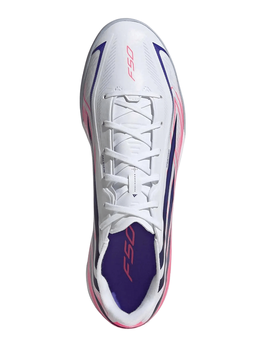 adidas Performance - F50 HYPERFAST LEAGUE IN - indoor-sportschuhe - ftwwht/solpur/soltur - 3