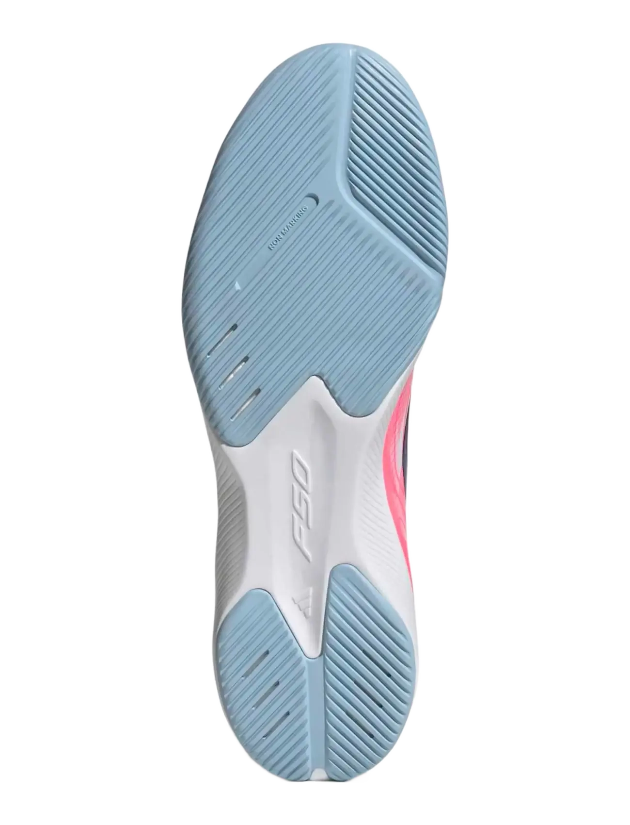 adidas Performance - F50 HYPERFAST LEAGUE IN - indoor-sportschuhe - ftwwht/solpur/soltur - 4