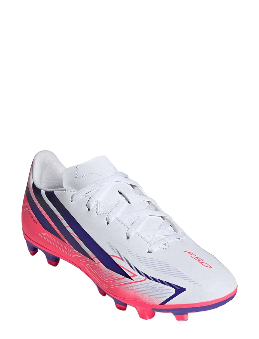 adidas Performance - F50 HYPERFAST CLUB FG/MG J - ftwwht/solpur/soltur - 0