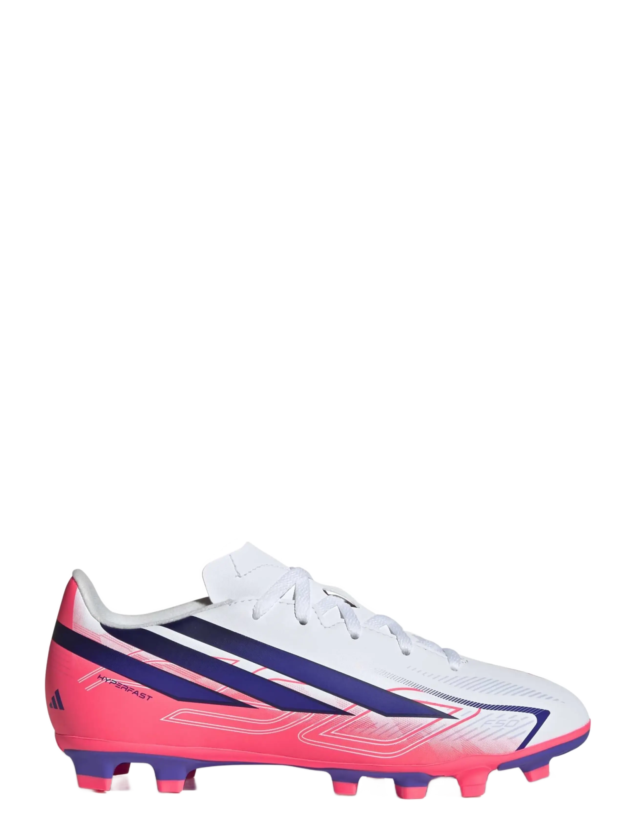 adidas Performance - F50 HYPERFAST CLUB FG/MG J - ftwwht/solpur/soltur - 1