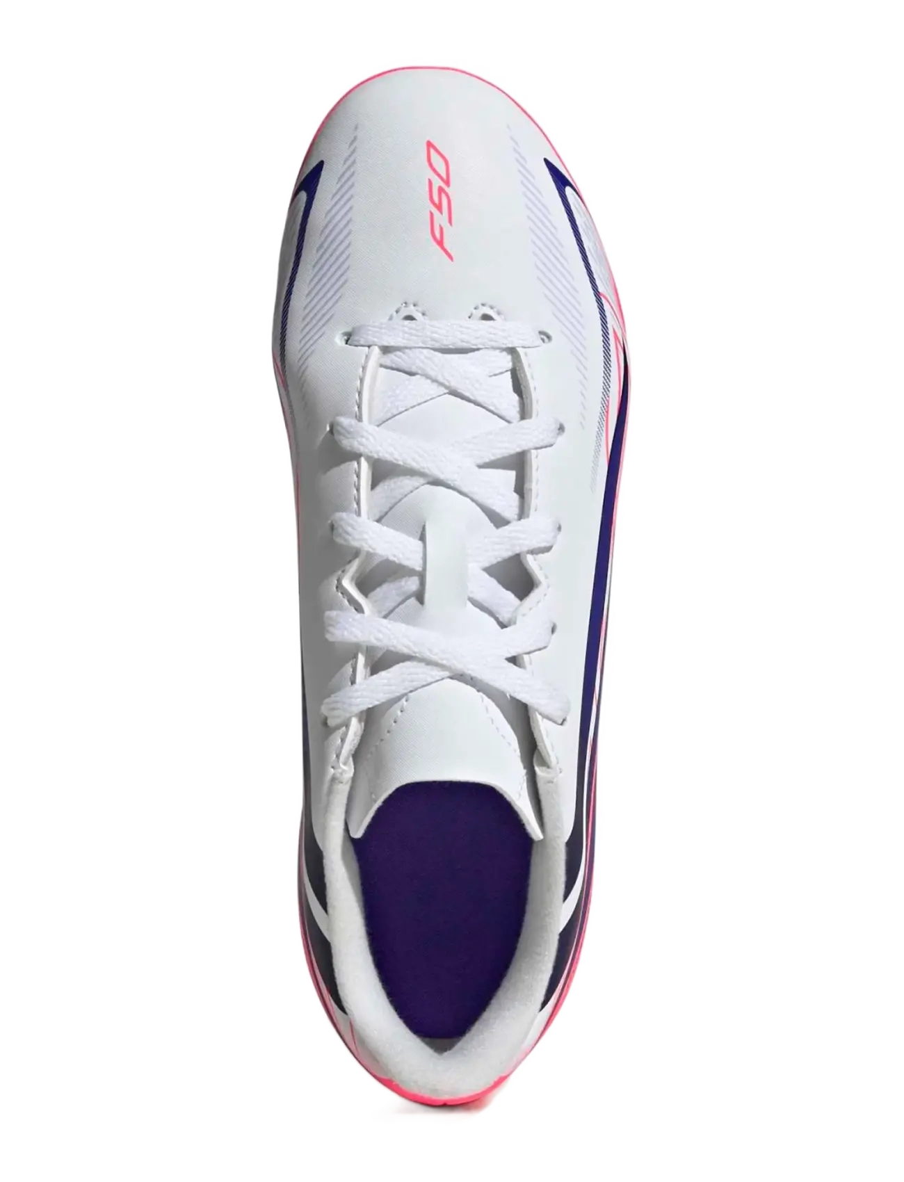 adidas Performance - F50 HYPERFAST CLUB FG/MG J - ftwwht/solpur/soltur - 3