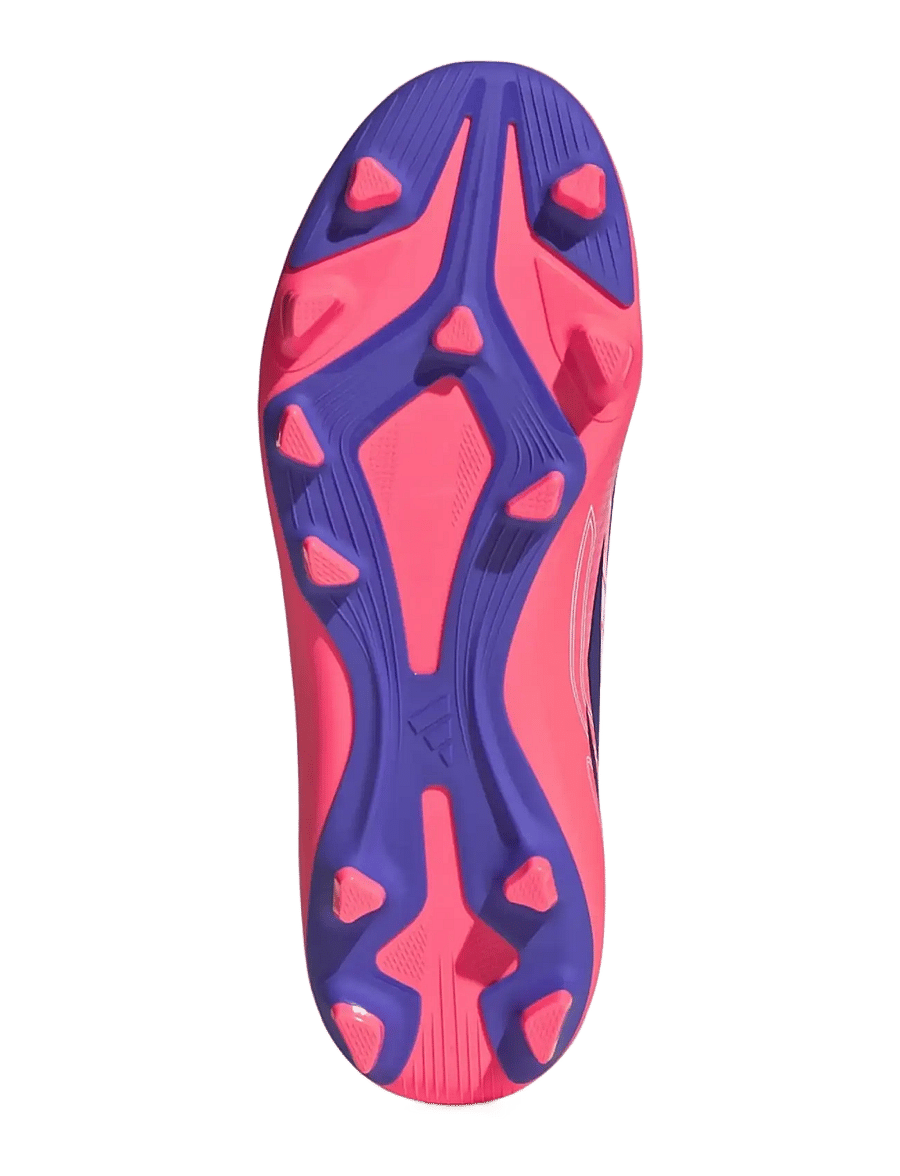 adidas Performance - F50 HYPERFAST CLUB FG/MG J - ftwwht/solpur/soltur - 4