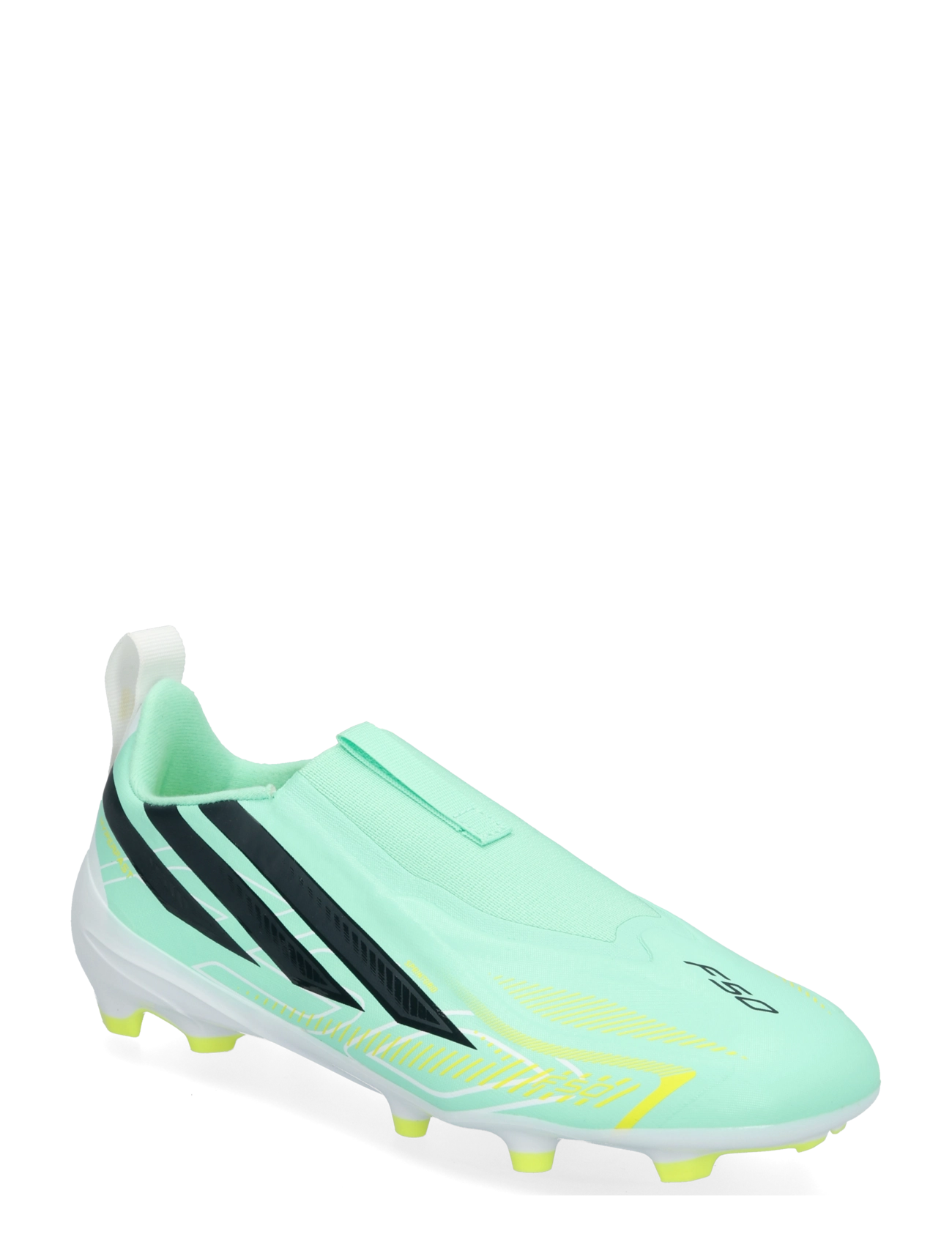 adidas Performance F50 HYPERFAST LEAGUE LL FG J - Team Sports - PULMIN/NTNAVY/SOLLEM / green