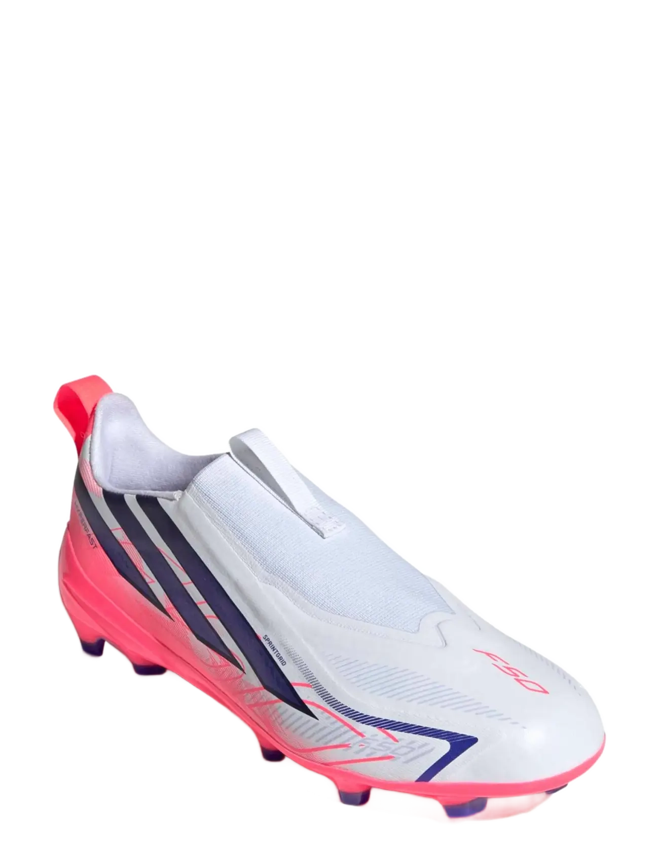 adidas Performance F50 HYPERFAST LEAGUE LL FG J - Vis alt - FTWWHT/SOLPUR/SOLTUR / white