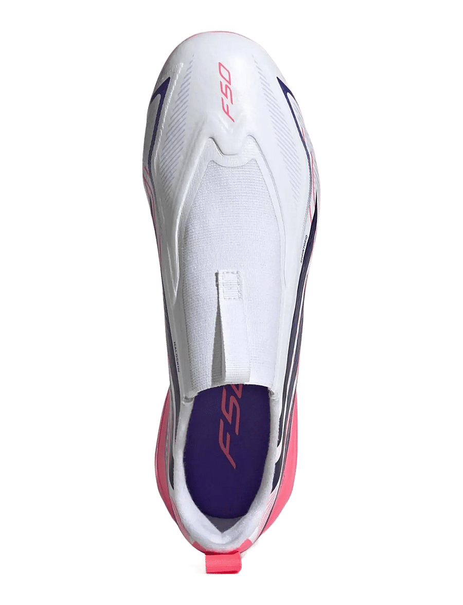adidas Performance - F50 HYPERFAST LEAGUE LL FG J - ftwwht/solpur/soltur - 3