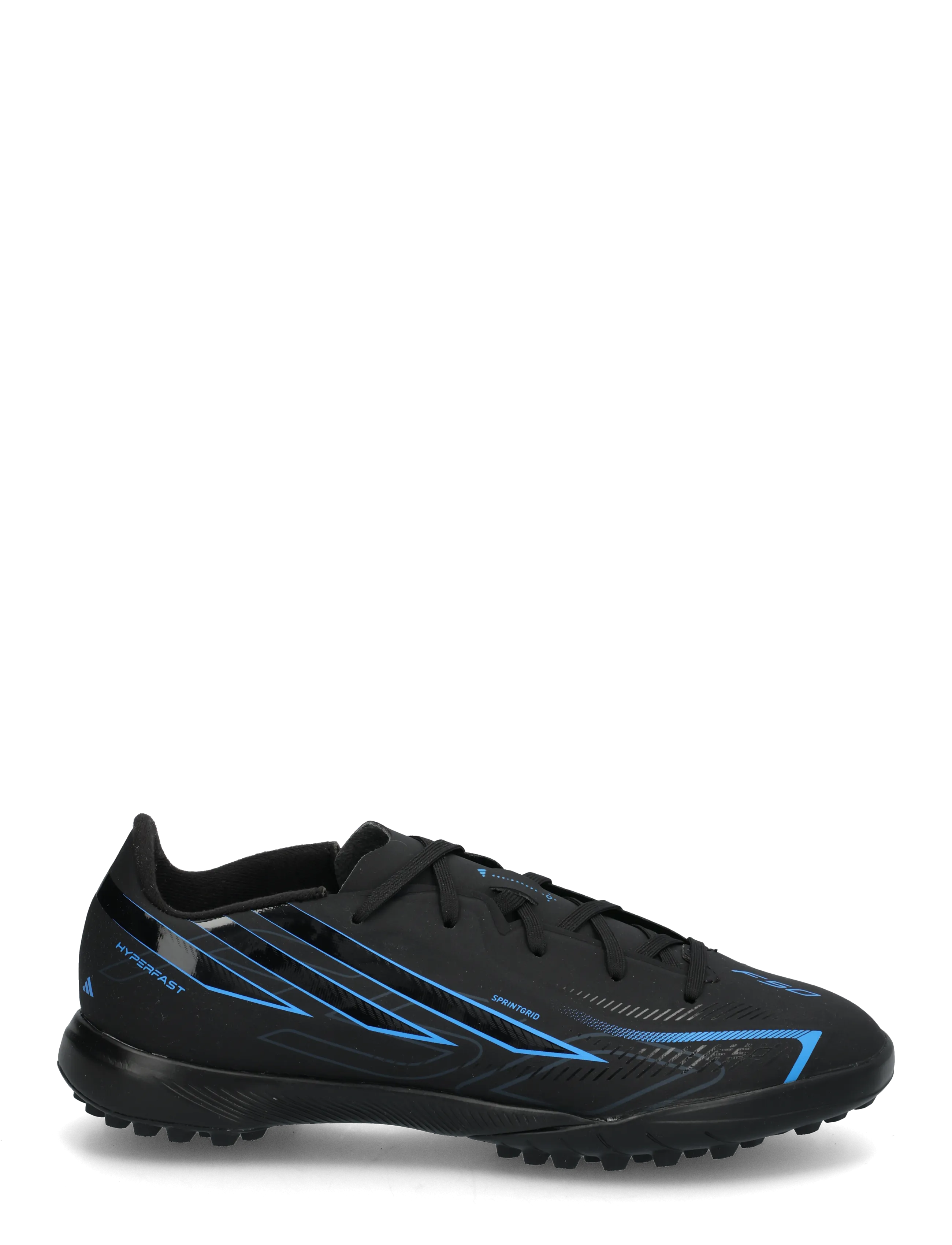 adidas Performance - F50 HYPERFAST LEAGUE TF J - fotbollsskor - cblack/cblack/lurabl - 2