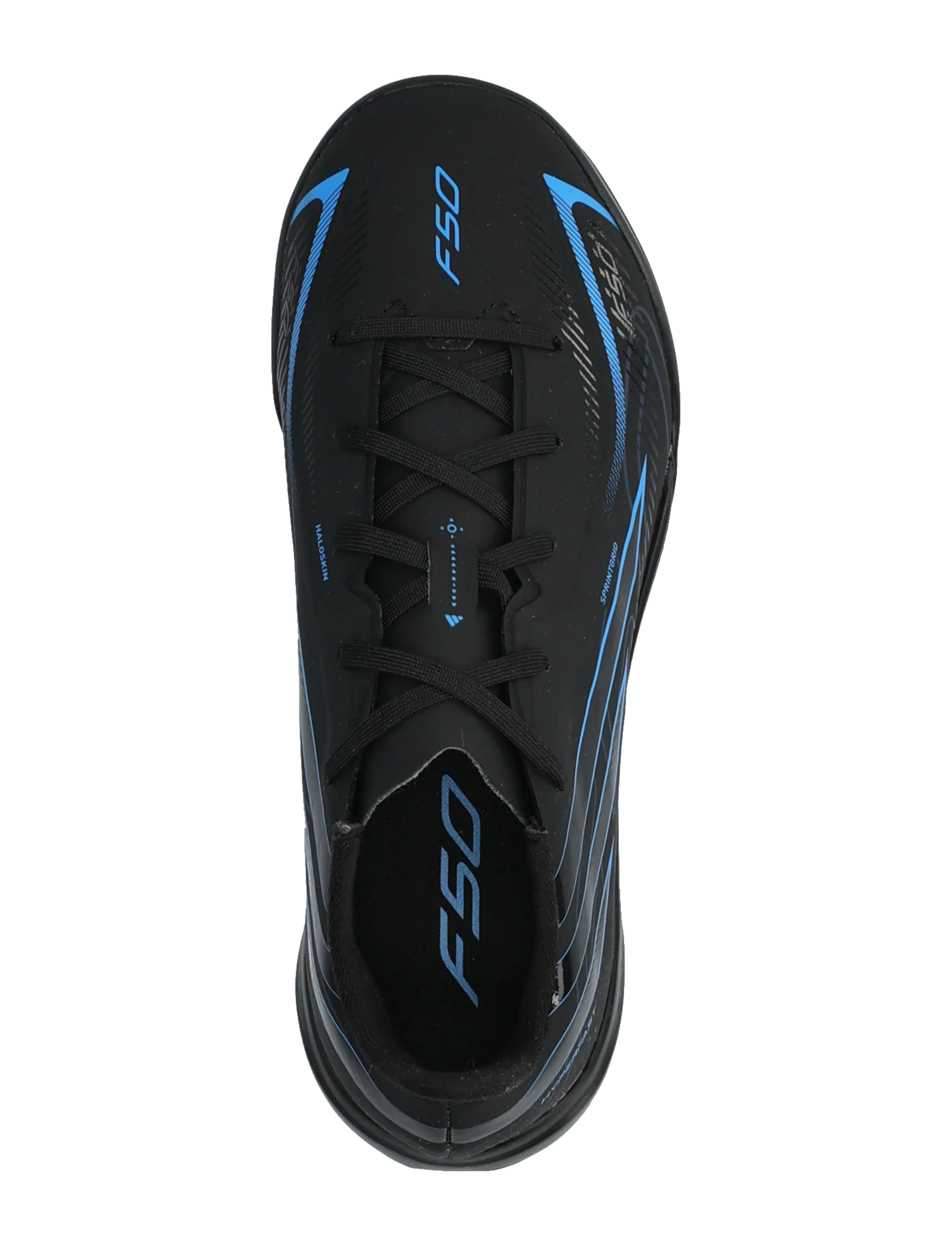 adidas Performance - F50 HYPERFAST LEAGUE TF J - fotbollsskor - cblack/cblack/lurabl - 3