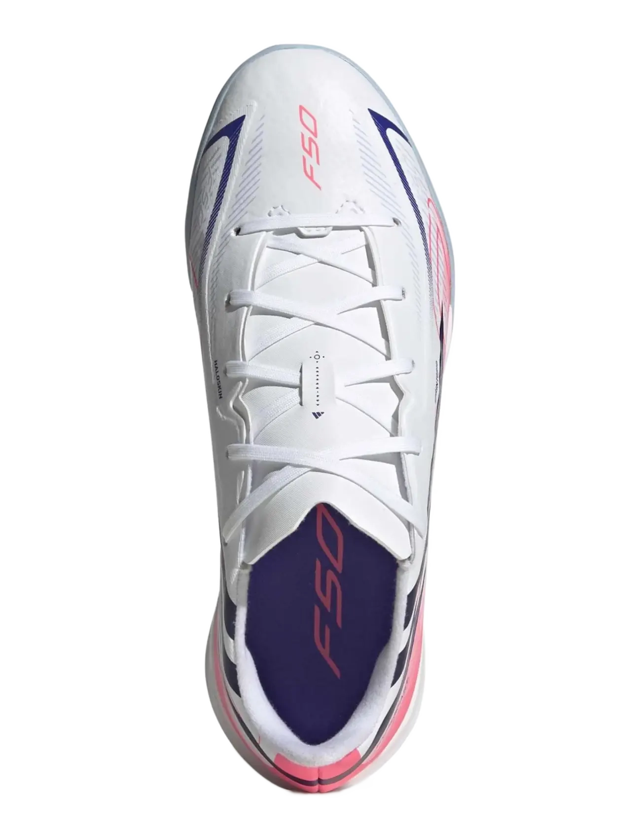 adidas Performance - F50 HYPERFAST LEAGUE IN J - fodboldstøvler - ftwwht/solpur/soltur - 3