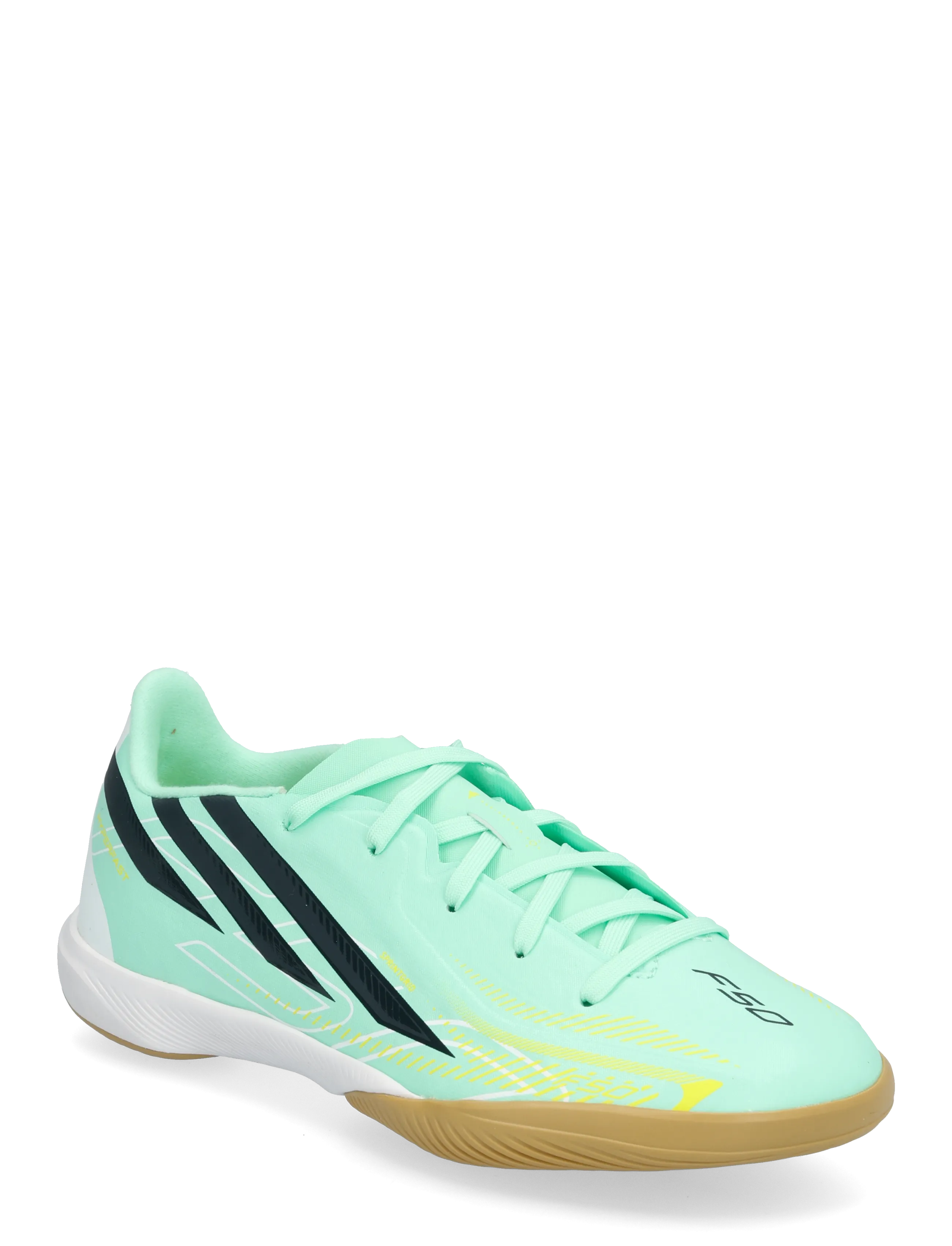adidas Performance F50 HYPERFAST LEAGUE IN J - Vis alt - PULMIN/NTNAVY/SOLLEM / green