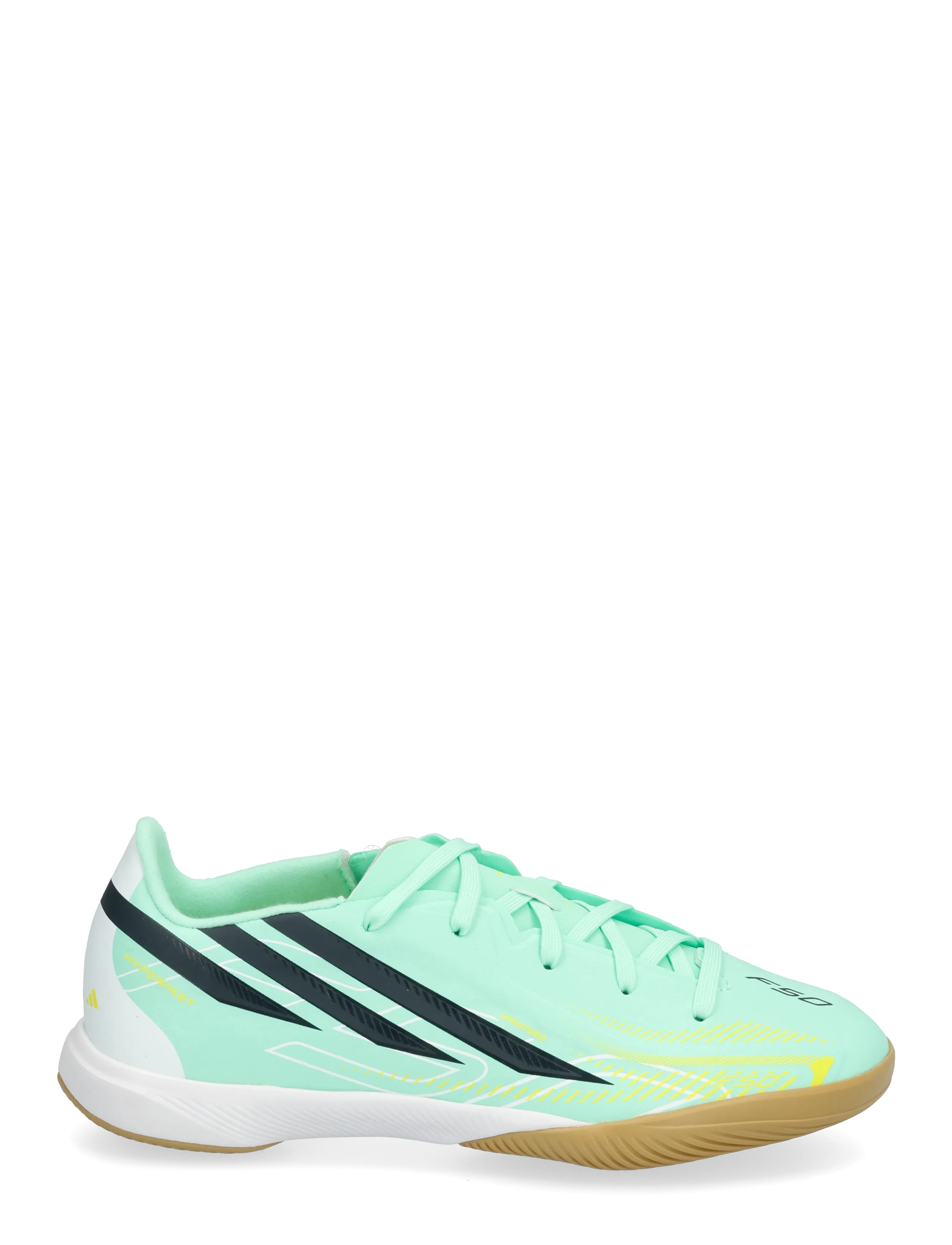 adidas Performance - F50 HYPERFAST LEAGUE IN J - fodboldstøvler - pulmin/ntnavy/sollem - 2
