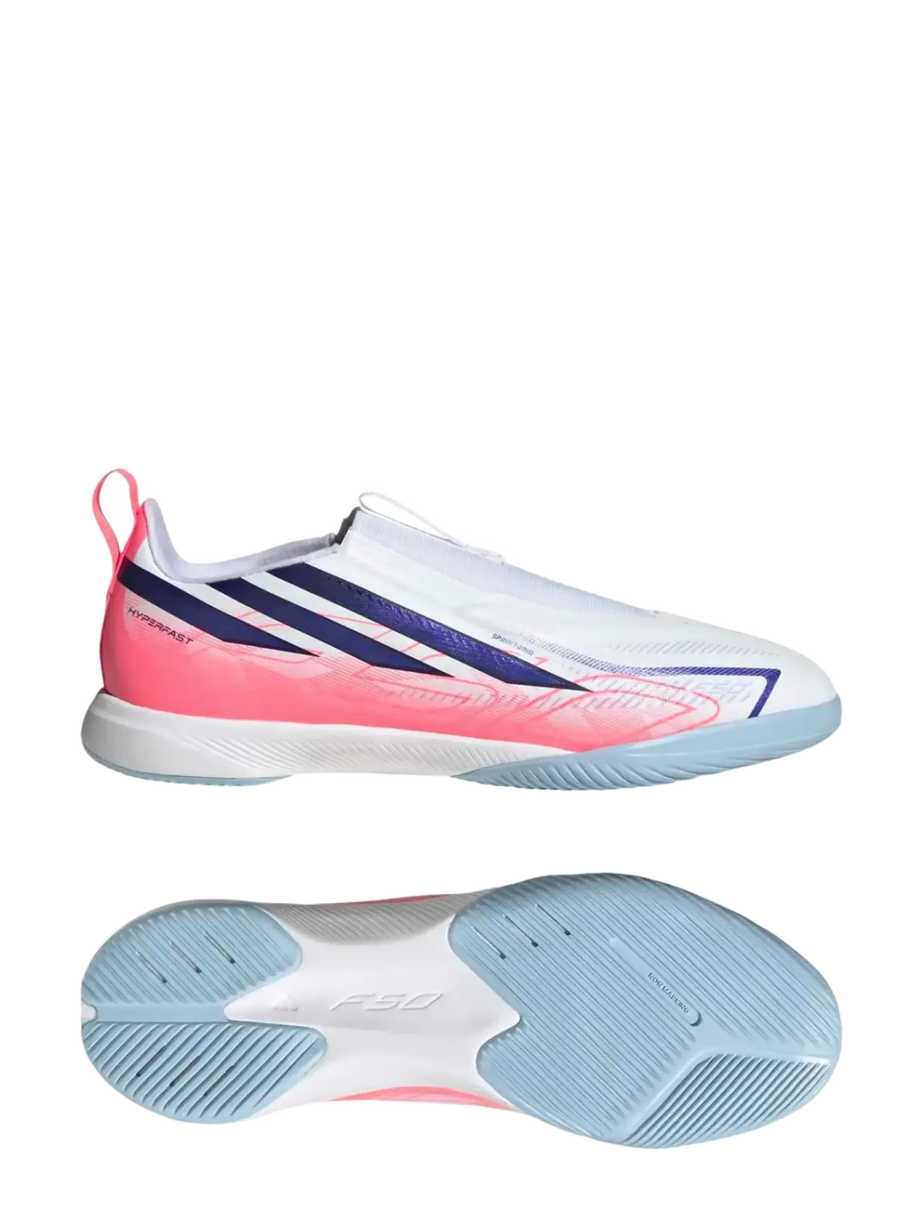 adidas Performance F50 HYPERFAST LEAGUE LL IN J - Inspiration - FTWWHT/SOLPUR/SOLTUR / white