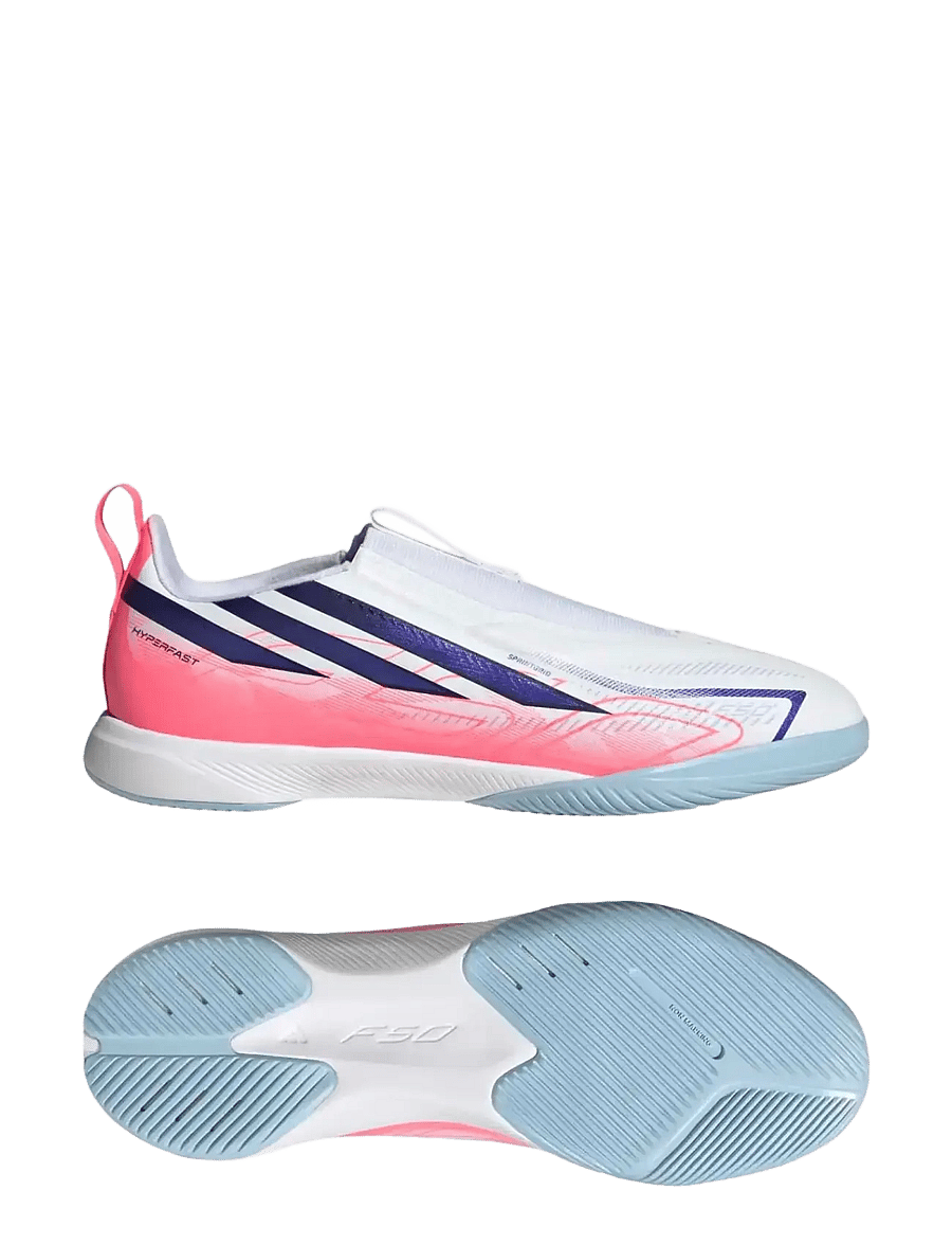 adidas Performance - F50 HYPERFAST LEAGUE LL IN J - fußballstiefel - ftwwht/solpur/soltur - 0