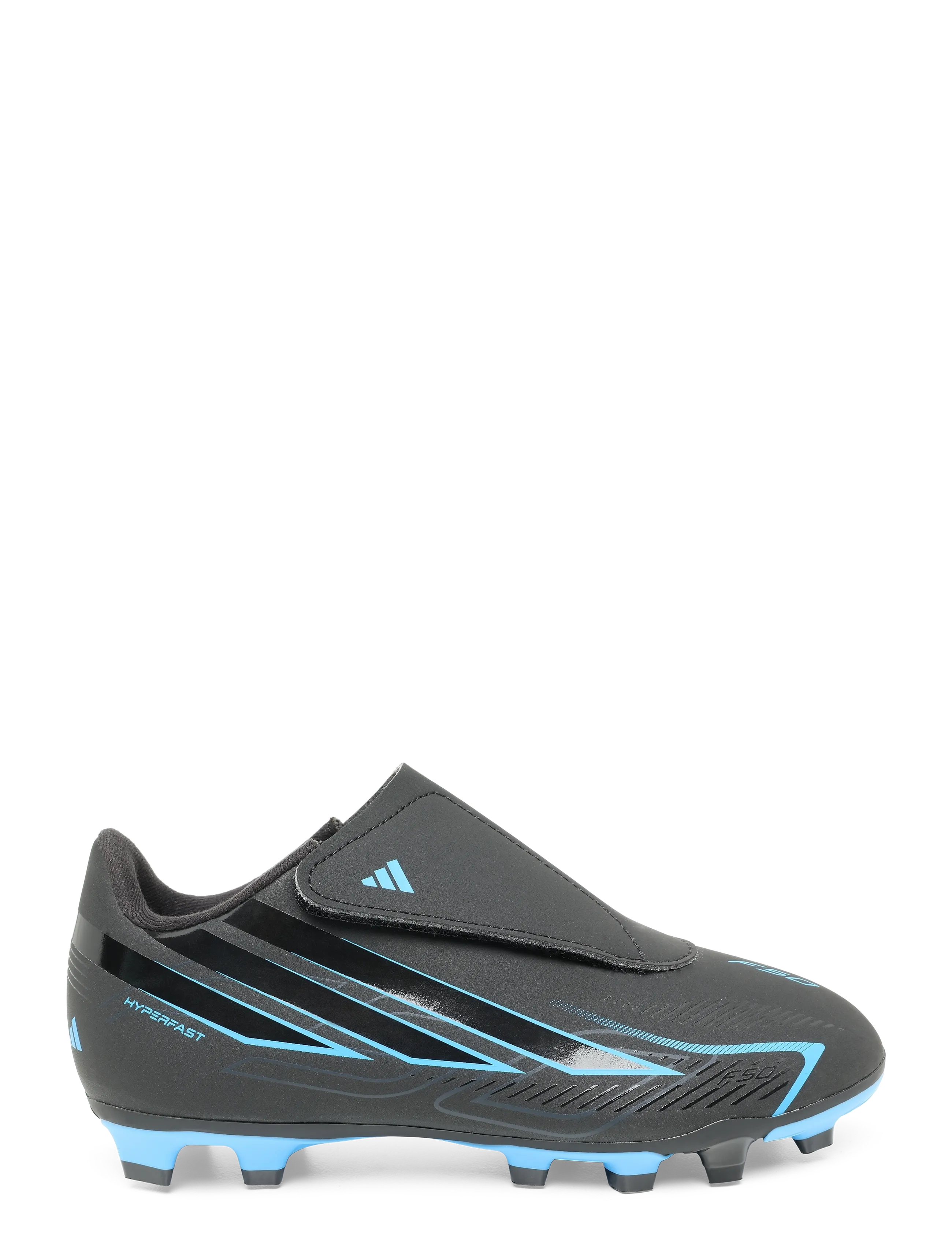 adidas Performance - F50 HYPERFAST CLUB VEL FG/MG J - football boots - cblack/cblack/lurabl - 2