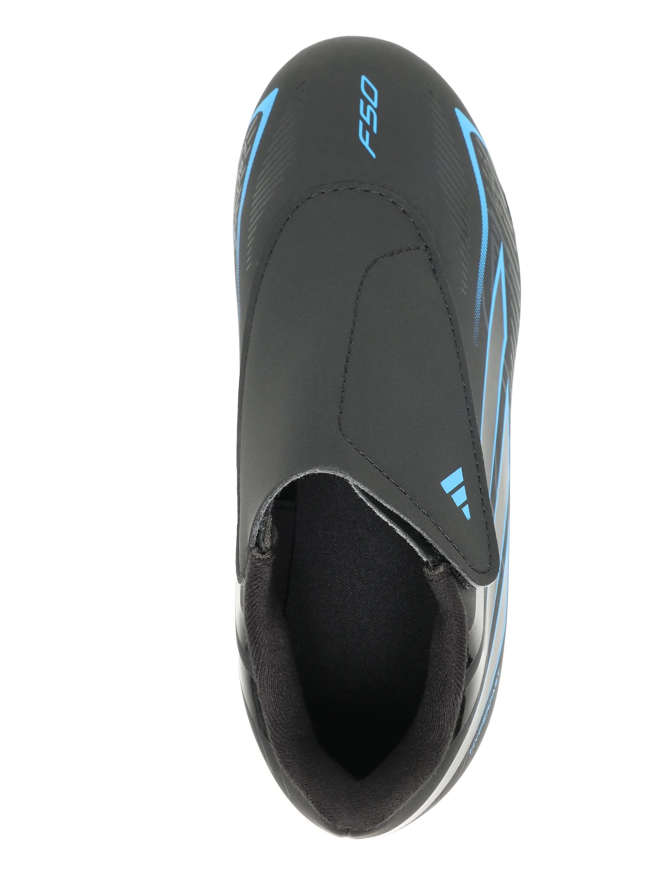 adidas Performance - F50 HYPERFAST CLUB VEL FG/MG J - football boots - cblack/cblack/lurabl - 3