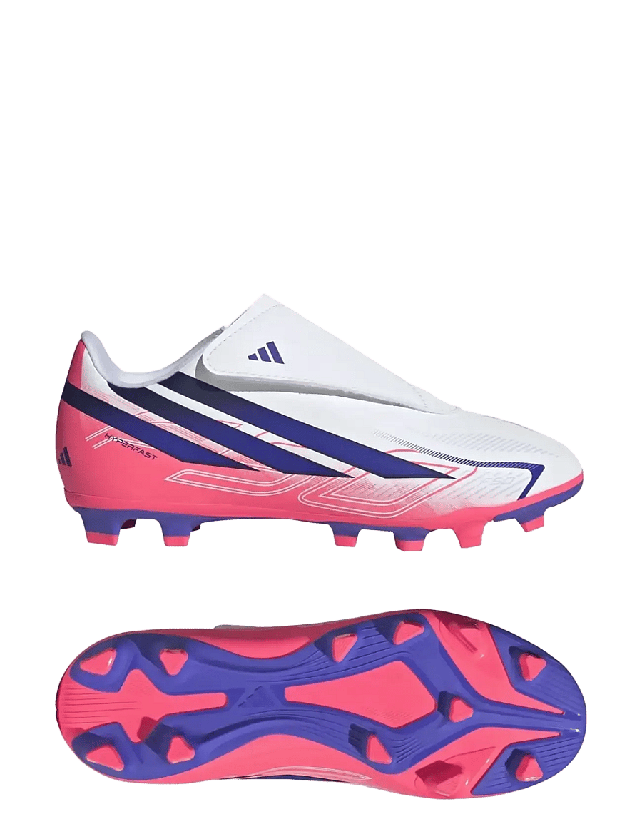 adidas Performance - F50 HYPERFAST CLUB VEL FG/MG J - football boots - ftwwht/solpur/soltur - 0