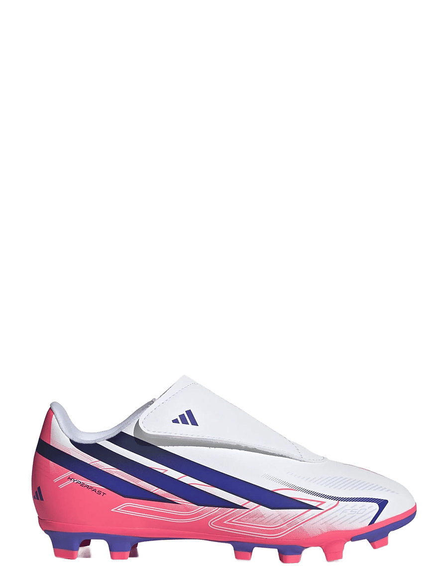 adidas Performance - F50 HYPERFAST CLUB VEL FG/MG J - ftwwht/solpur/soltur - 1