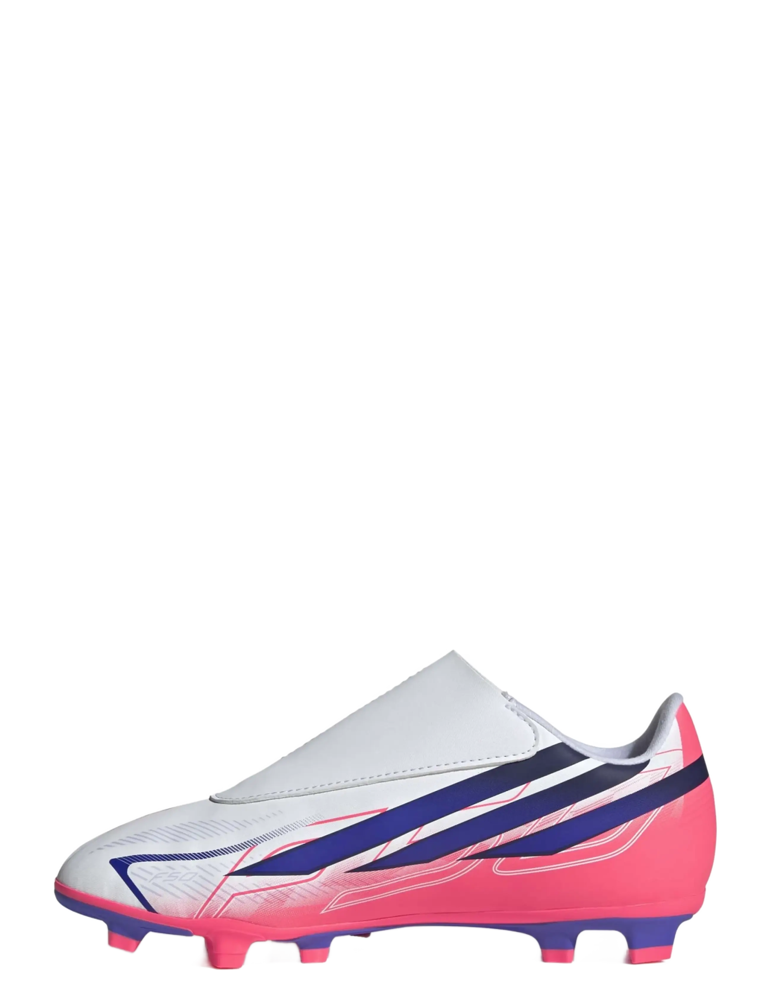 adidas Performance - F50 HYPERFAST CLUB VEL FG/MG J - ftwwht/solpur/soltur - 2