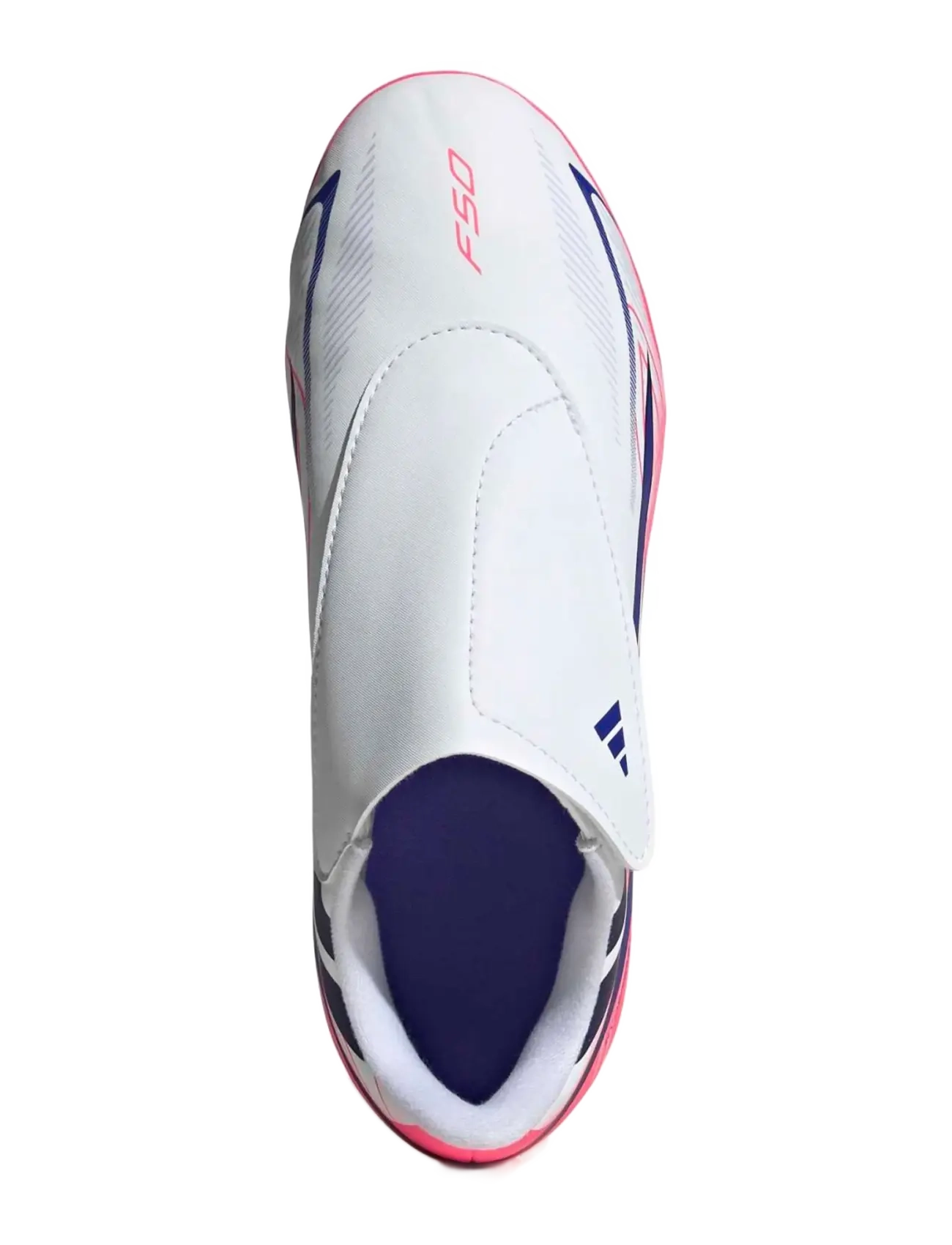 adidas Performance - F50 HYPERFAST CLUB VEL FG/MG J - ftwwht/solpur/soltur - 3