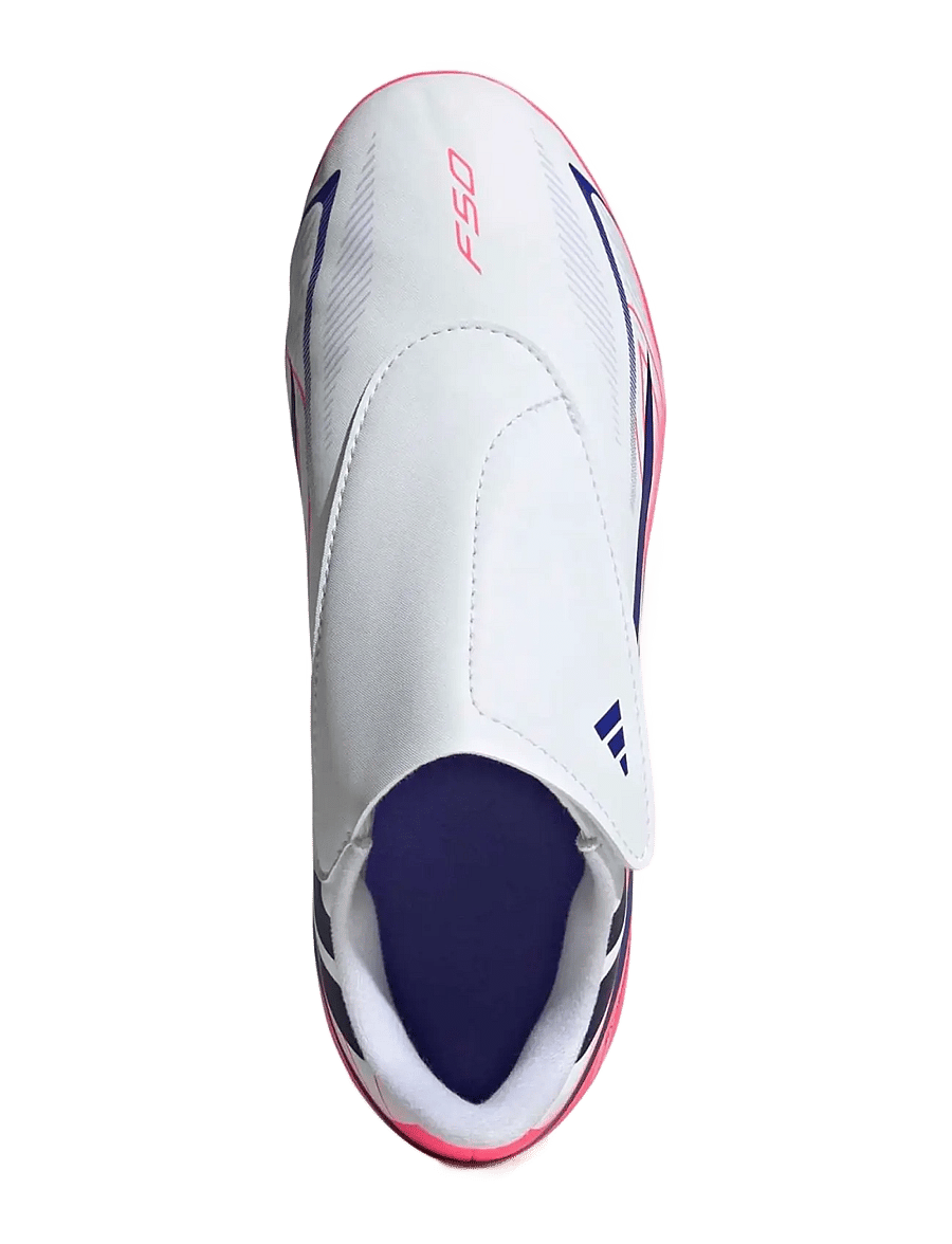 adidas Performance - F50 HYPERFAST CLUB VEL FG/MG J - ftwwht/solpur/soltur - 3
