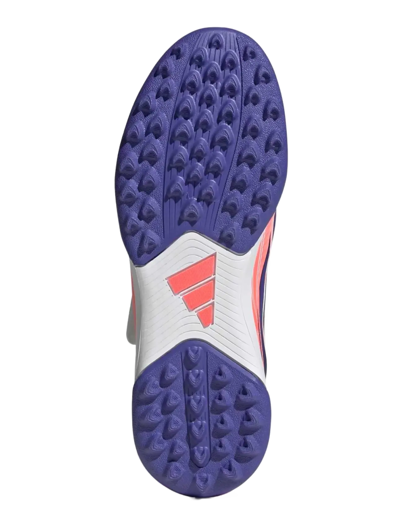 adidas Performance - F50 HYPERFAST CLUB VEL TF J - fodboldstøvler - ftwwht/solpur/soltur - 4