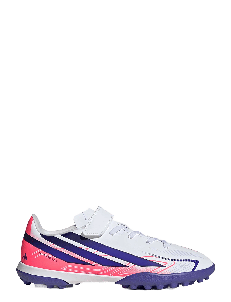 adidas Performance - F50 HYPERFAST CLUB H&L TF J - fodboldstøvler - ftwwht/solpur/soltur - 1