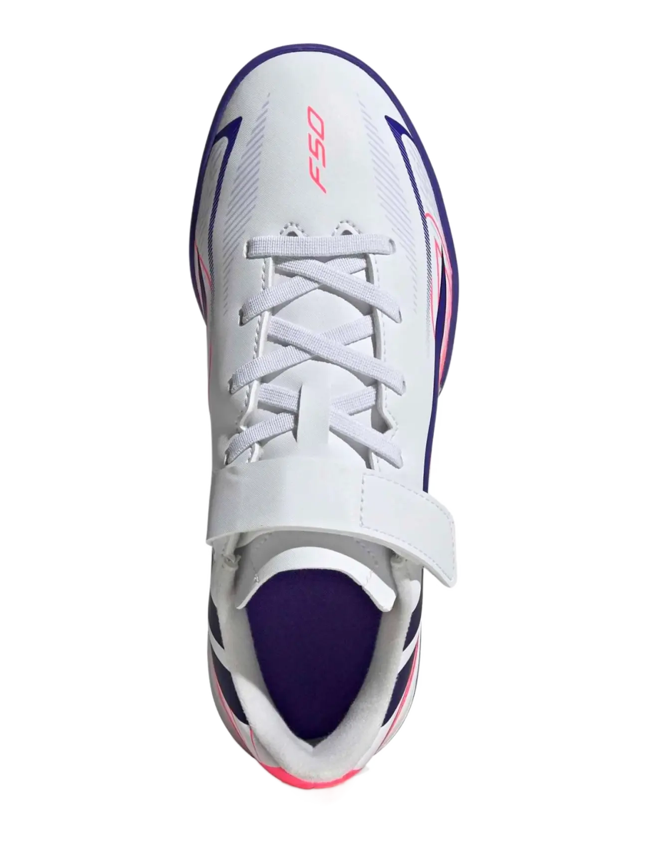 adidas Performance - F50 HYPERFAST CLUB H&L TF J - fodboldstøvler - ftwwht/solpur/soltur - 3