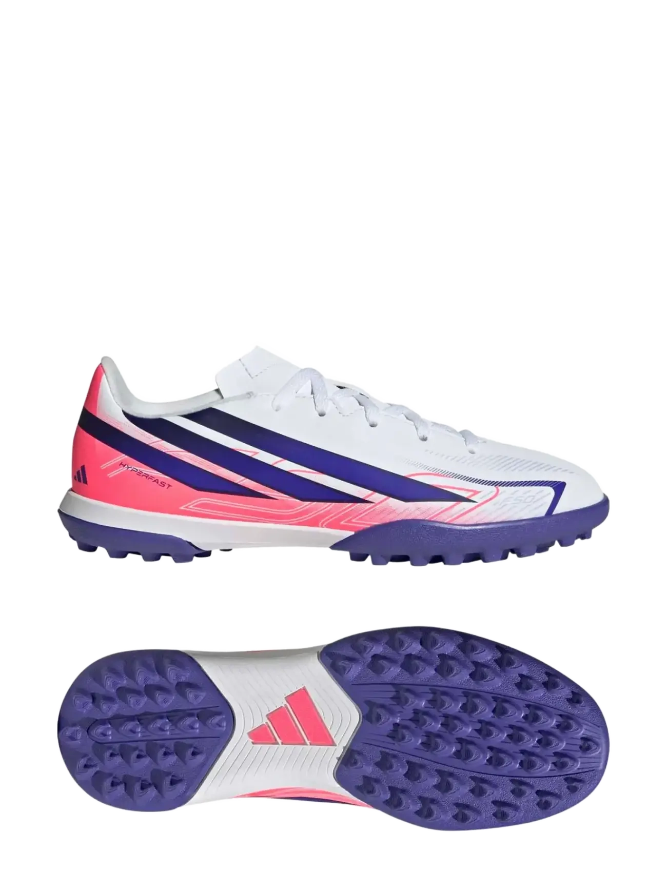adidas Performance F50 HYPERFAST CLUB TF J - Vaata kõiki - FTWWHT/SOLPUR/SOLTUR / white