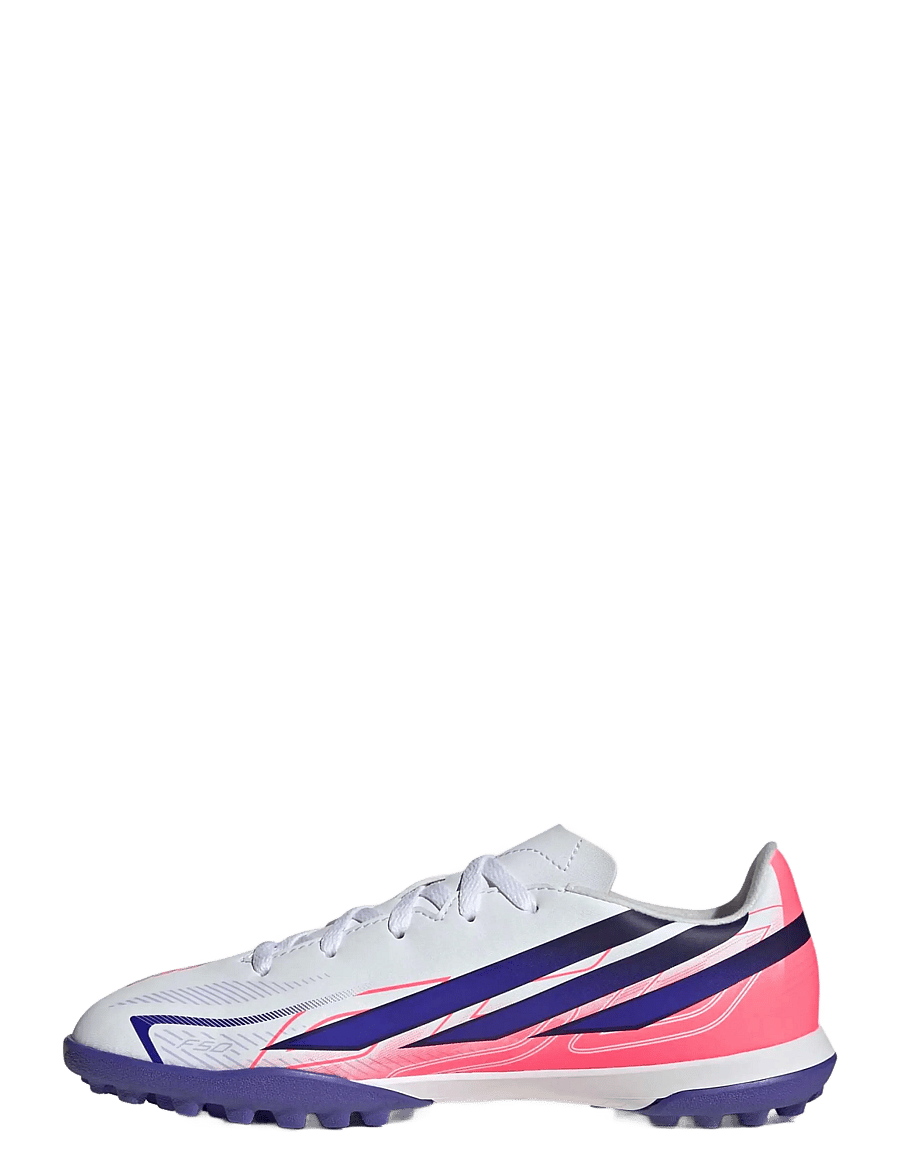 adidas Performance - F50 HYPERFAST CLUB TF J - fodboldstøvler - ftwwht/solpur/soltur - 2