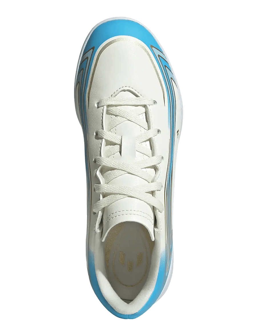 adidas Performance - F50 MESSI CLUB IN J - fodboldstøvler - ivory/seblbu/iceblu - 4