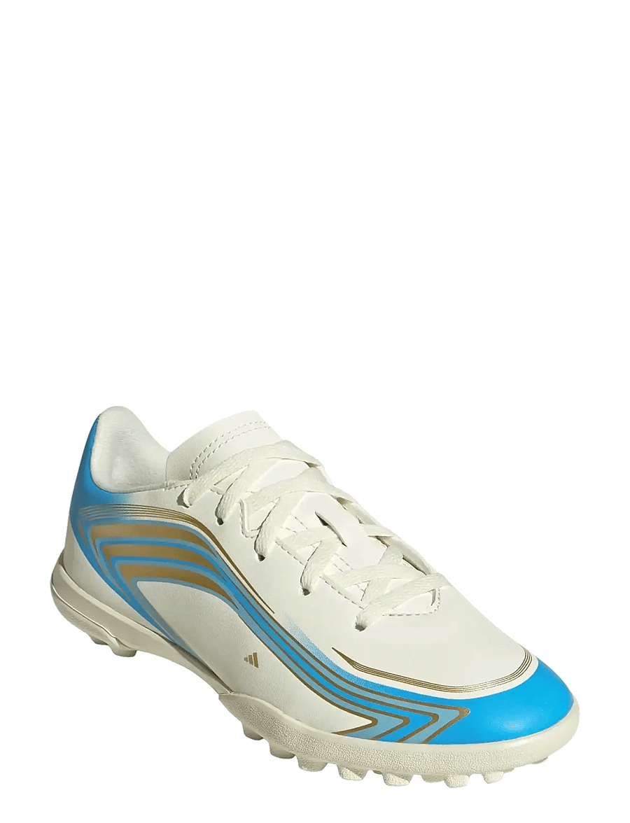 adidas Performance - F50 MESSI CLUB TF J - fodboldstøvler - ivory/seblbu/iceblu - 0