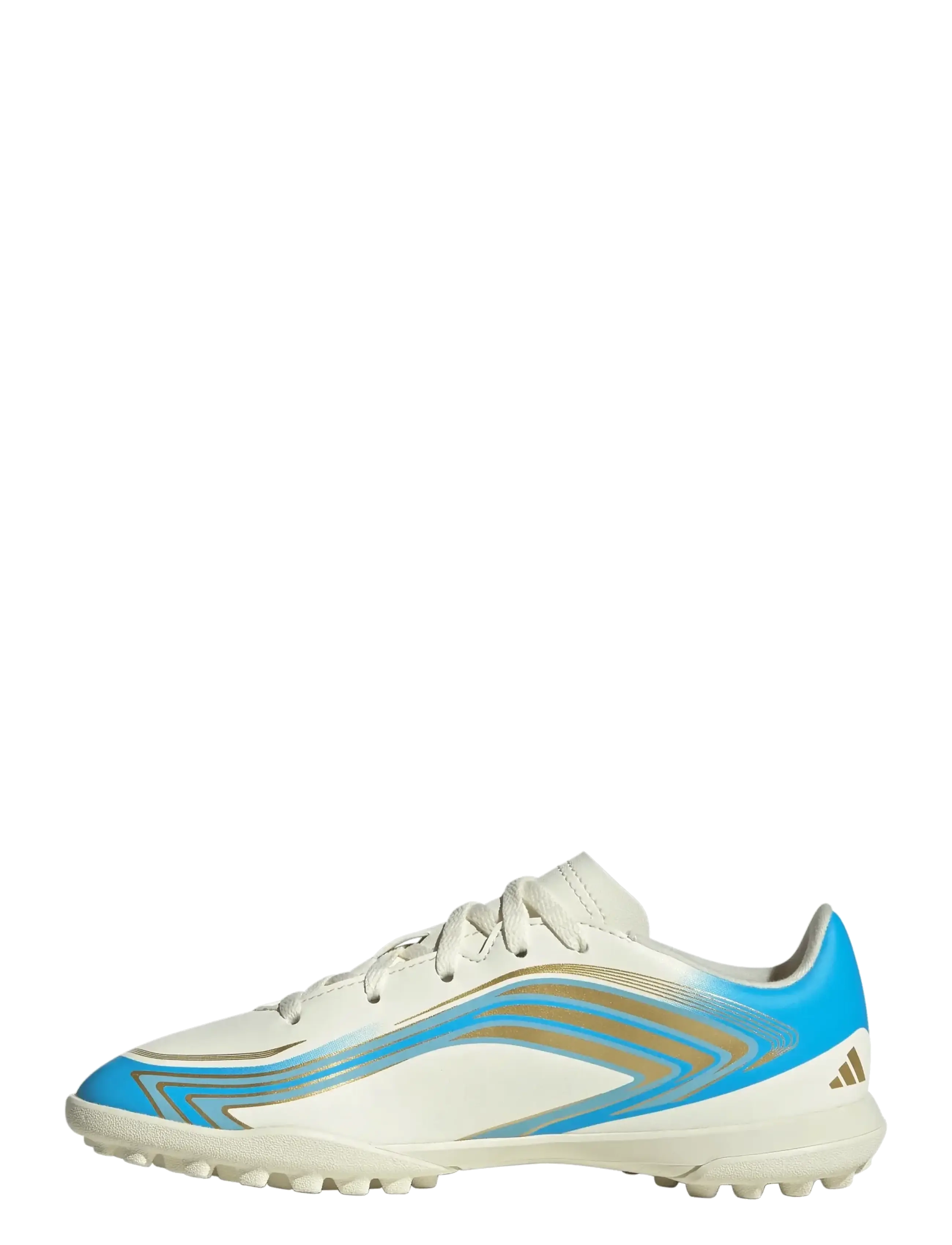 adidas Performance - F50 MESSI CLUB TF J - fodboldstøvler - ivory/seblbu/iceblu - 2