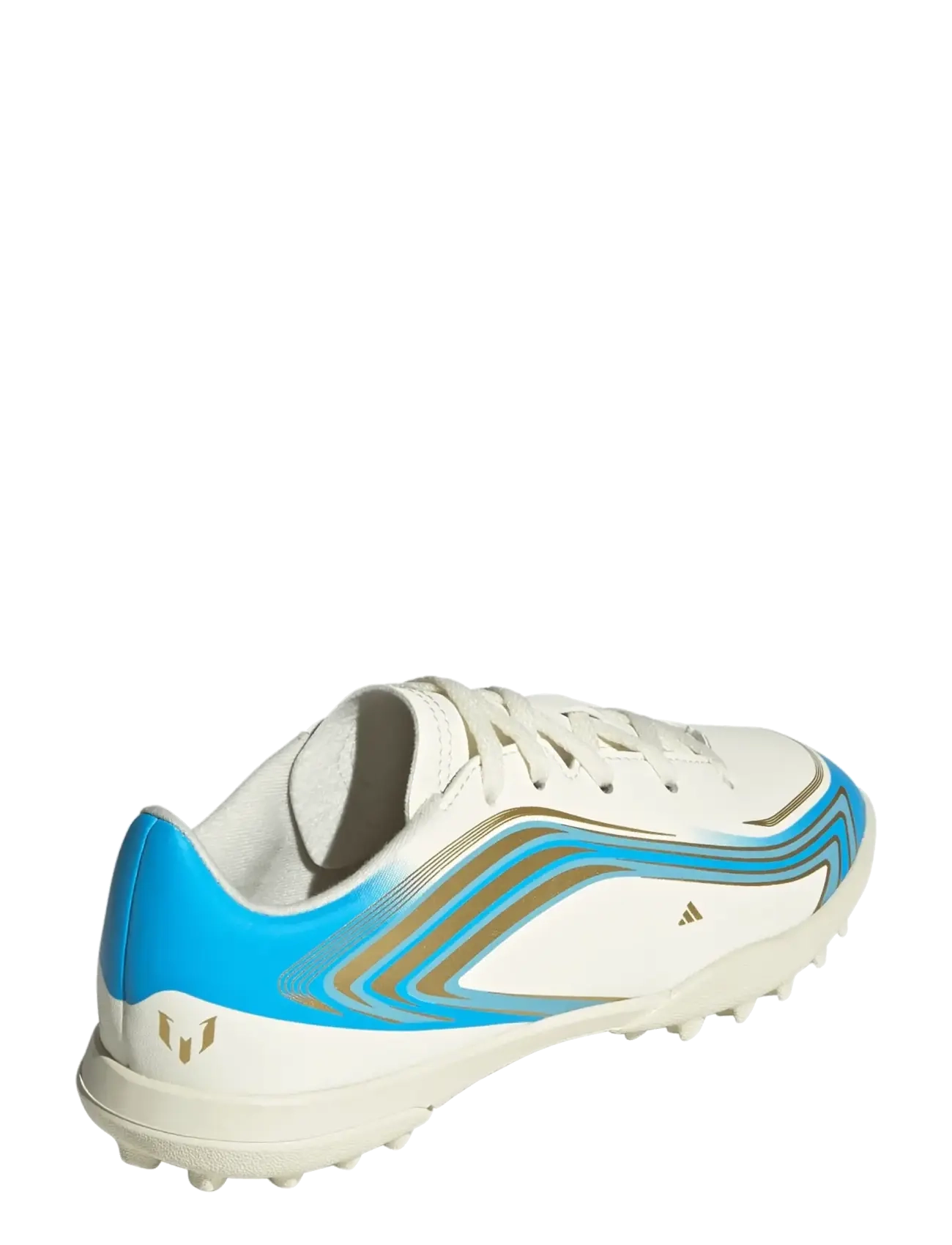 adidas Performance - F50 MESSI CLUB TF J - fodboldstøvler - ivory/seblbu/iceblu - 3