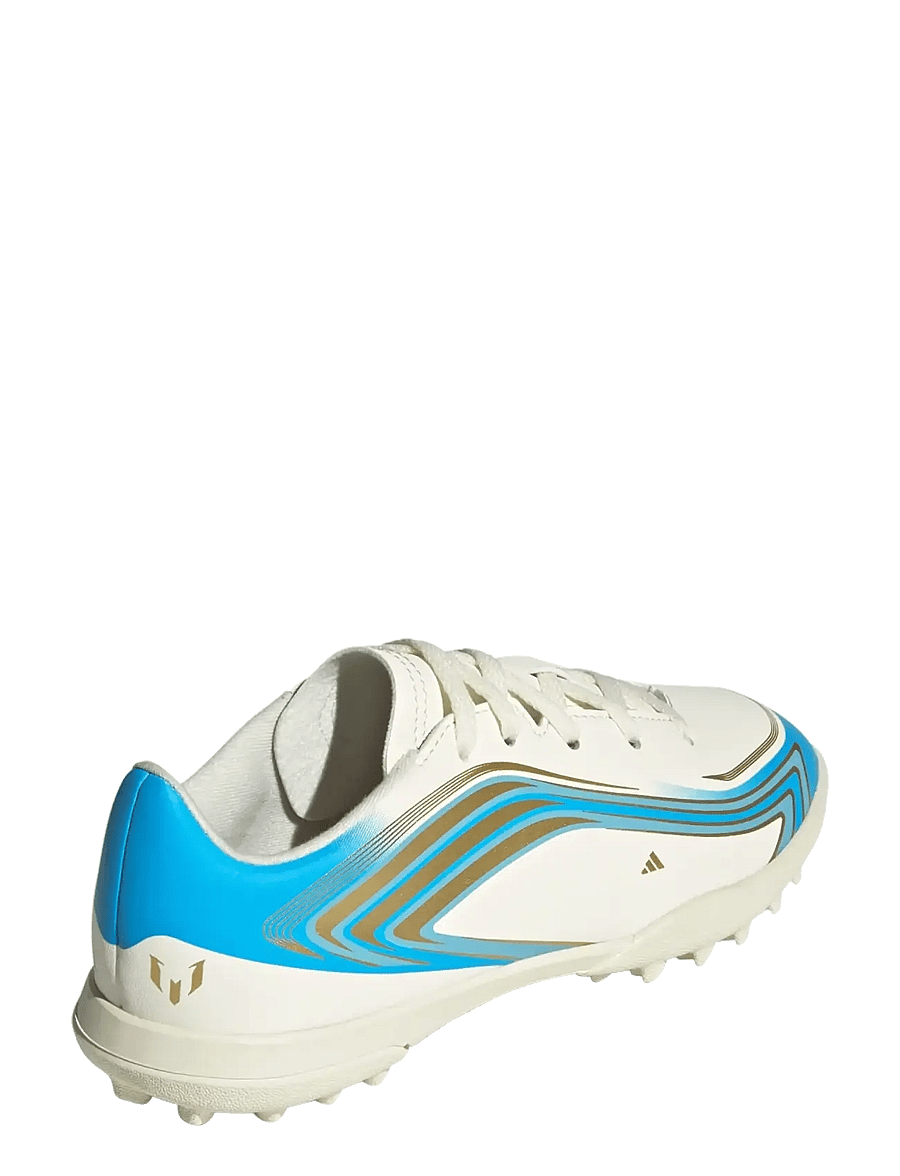 adidas Performance - F50 MESSI CLUB TF J - fodboldstøvler - ivory/seblbu/iceblu - 3